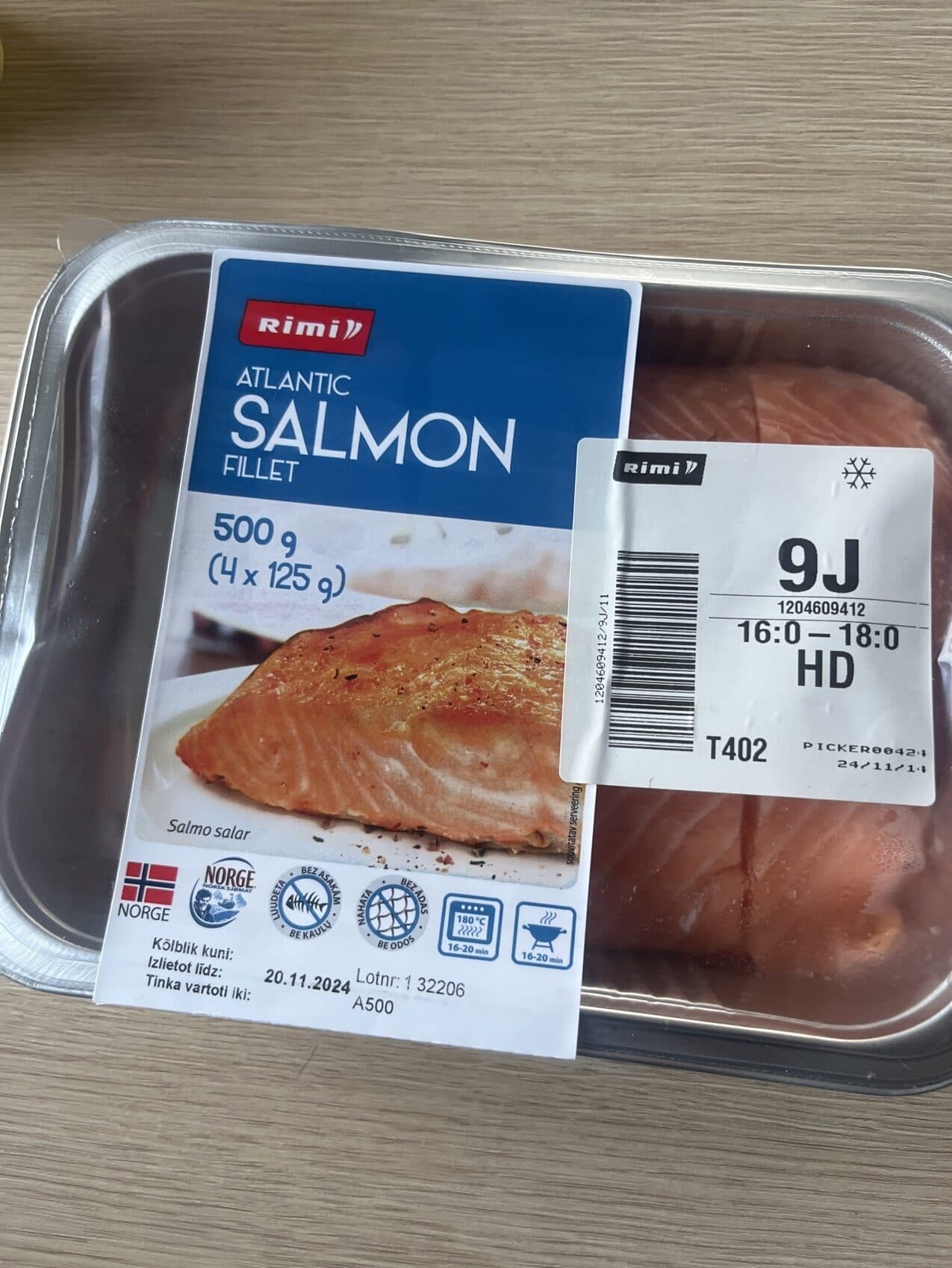 Rimi Atlantic Salmon Fillet packshot