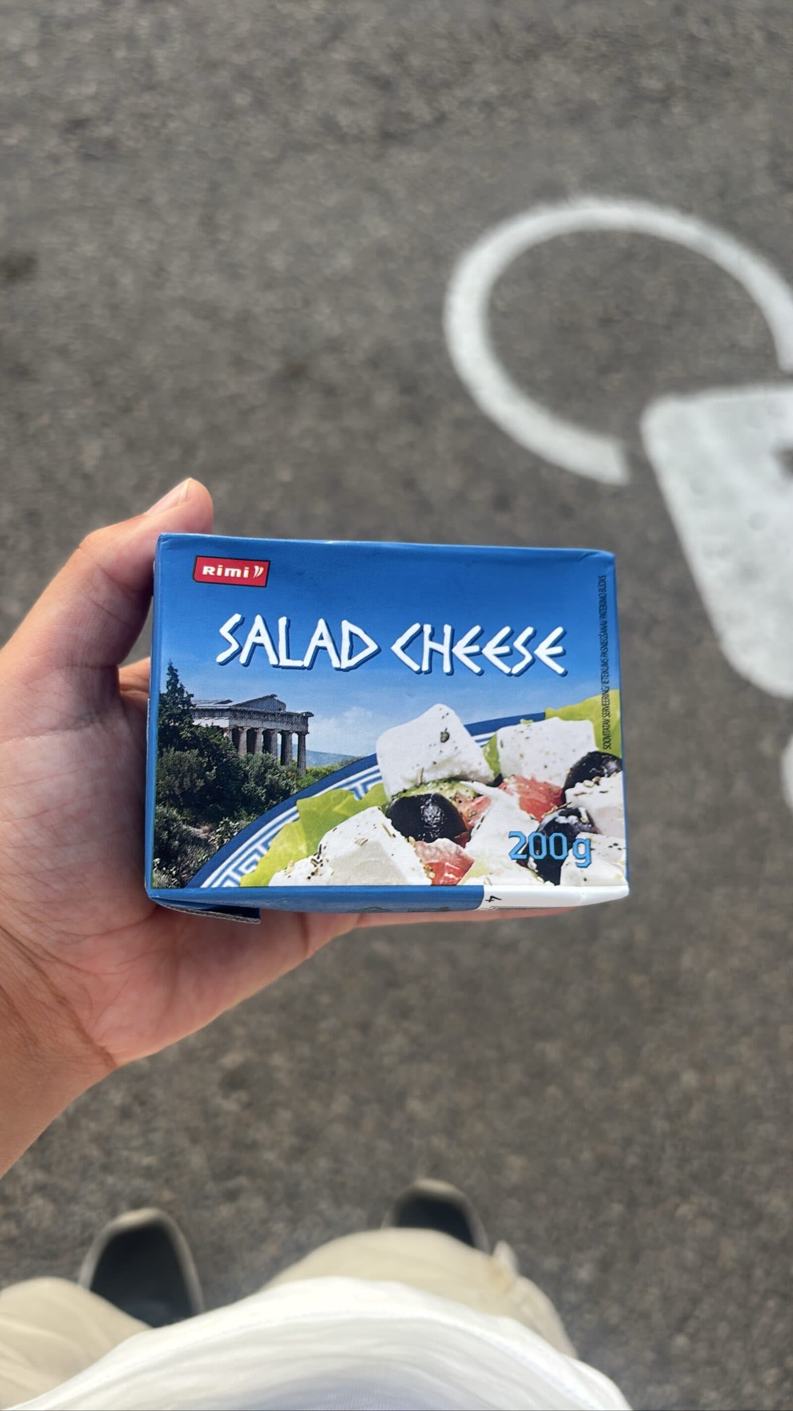Rimi Salad cheese packshot