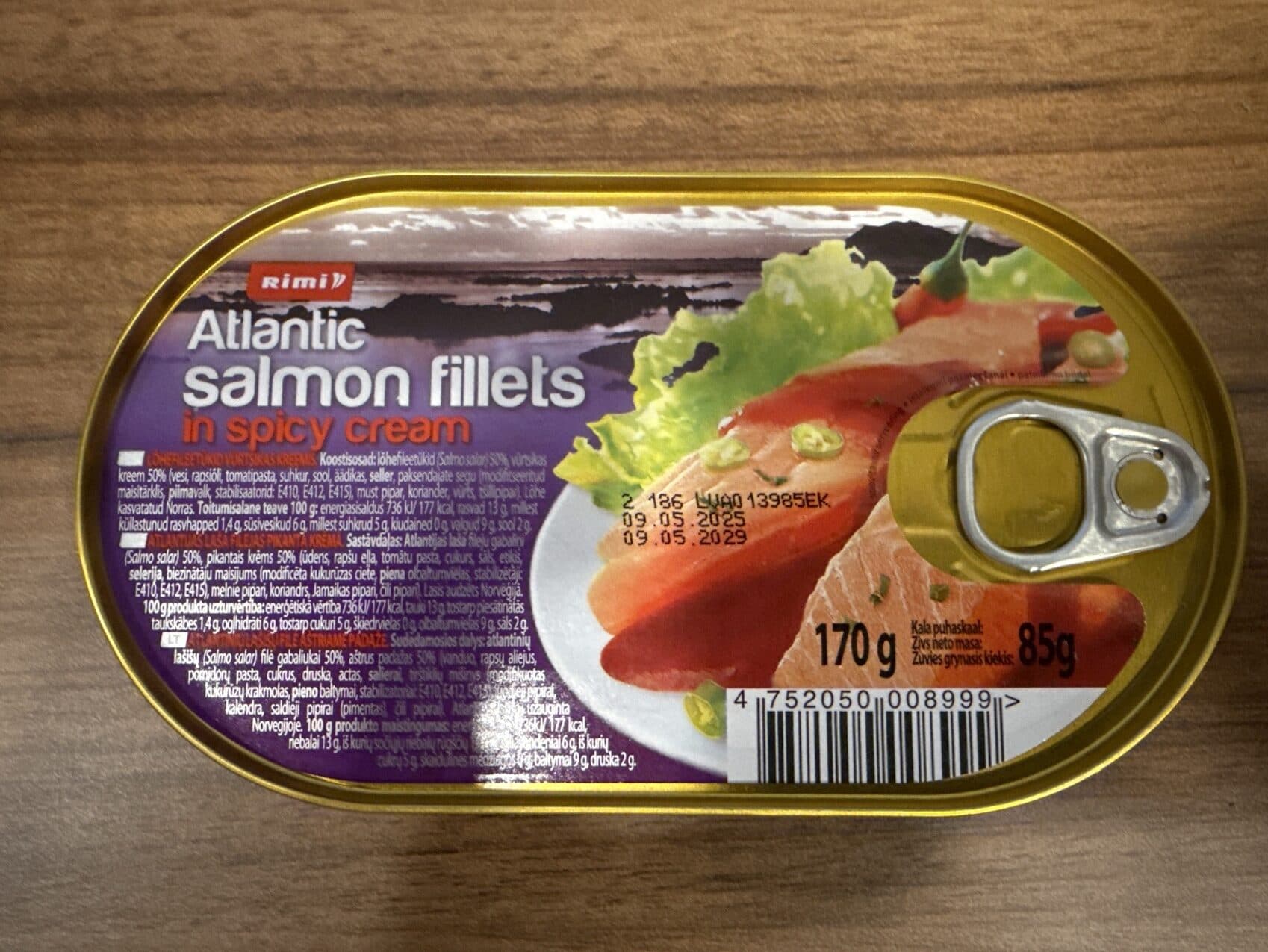 Rimi Atlantic Salmon Fillets in Spicy Cream packshot