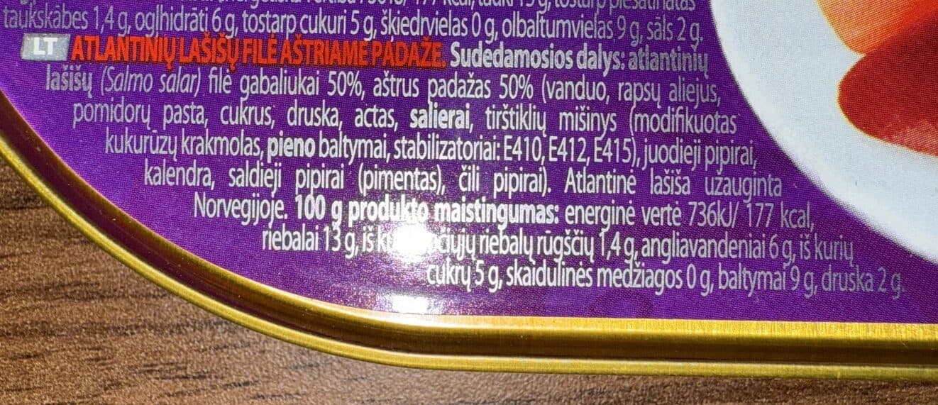 Rimi Atlantic Salmon Fillets in Spicy Cream packshot