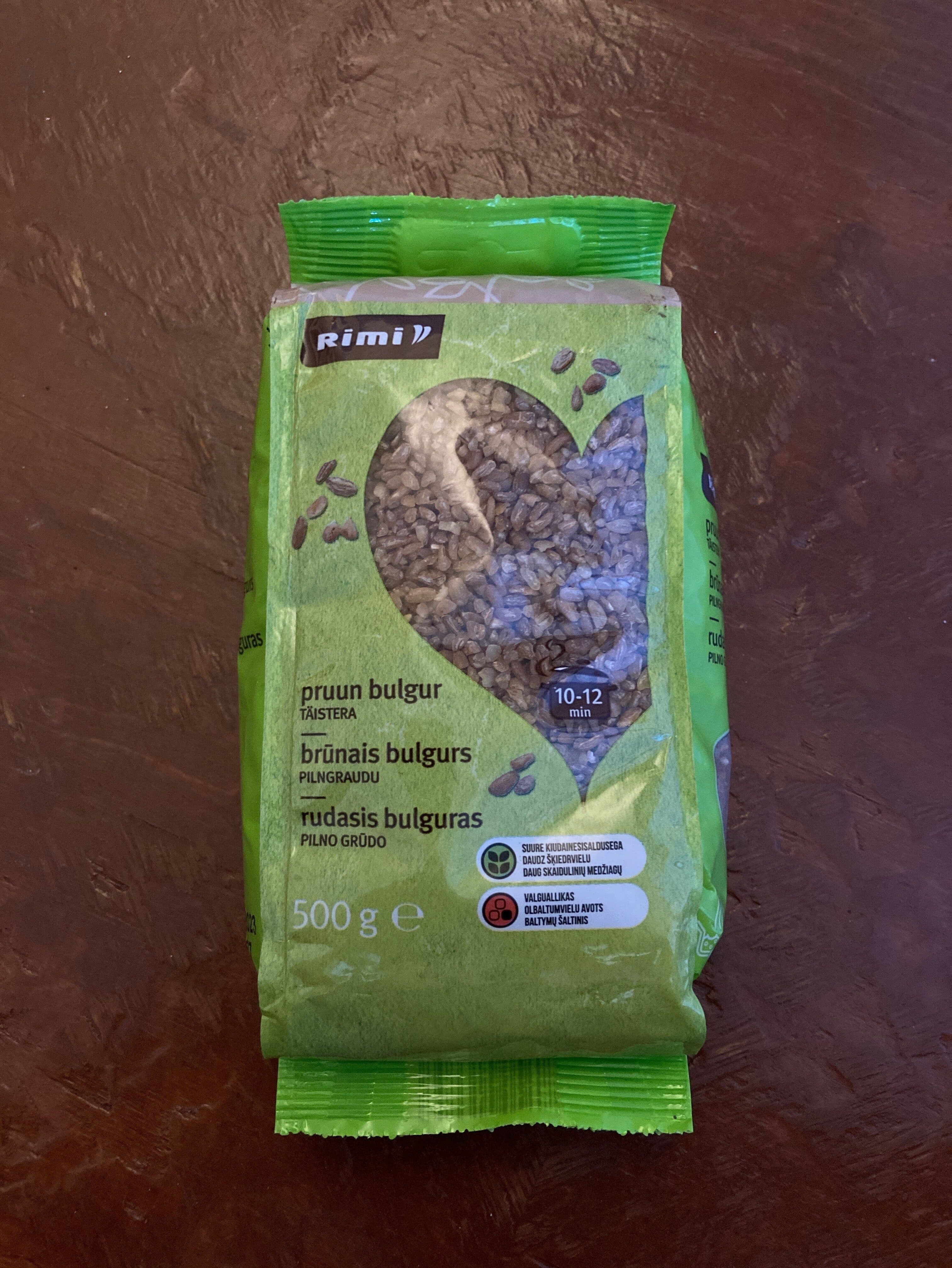Rimi Brūnais bulgurs packshot