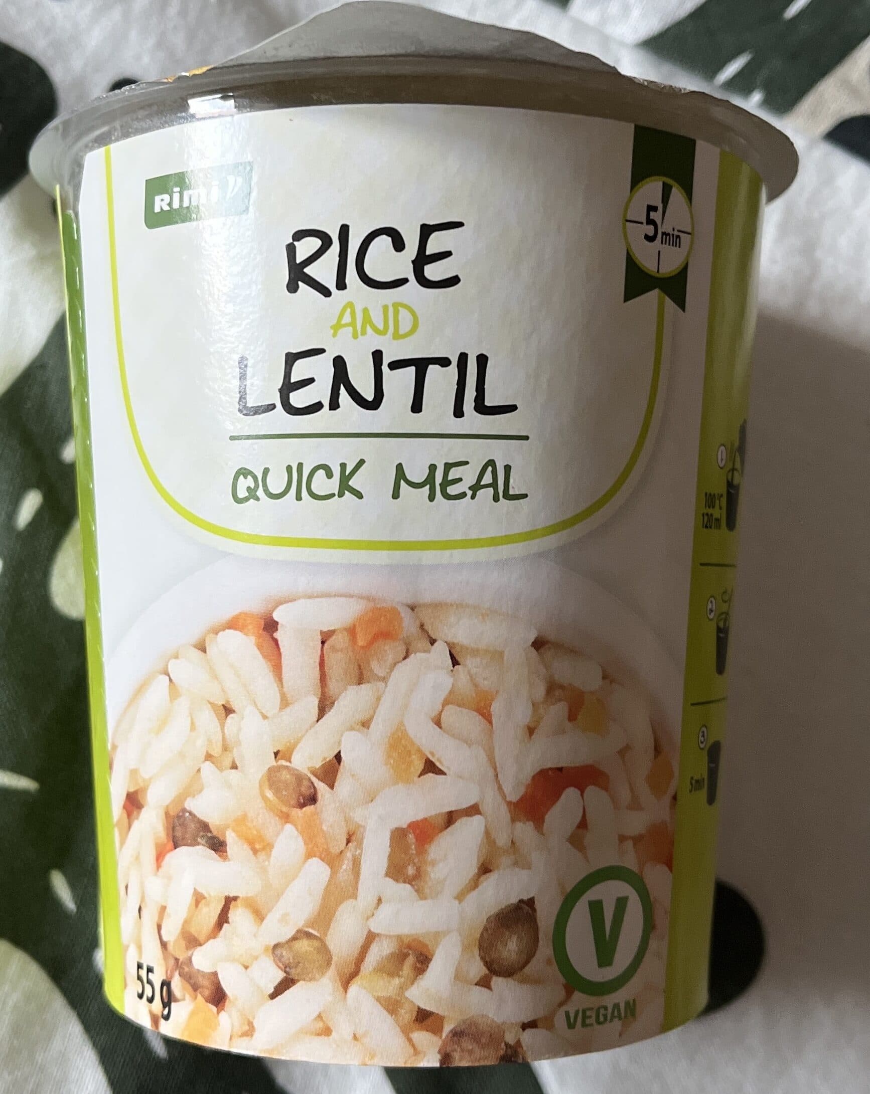 rimi Rice And Lentil packshot