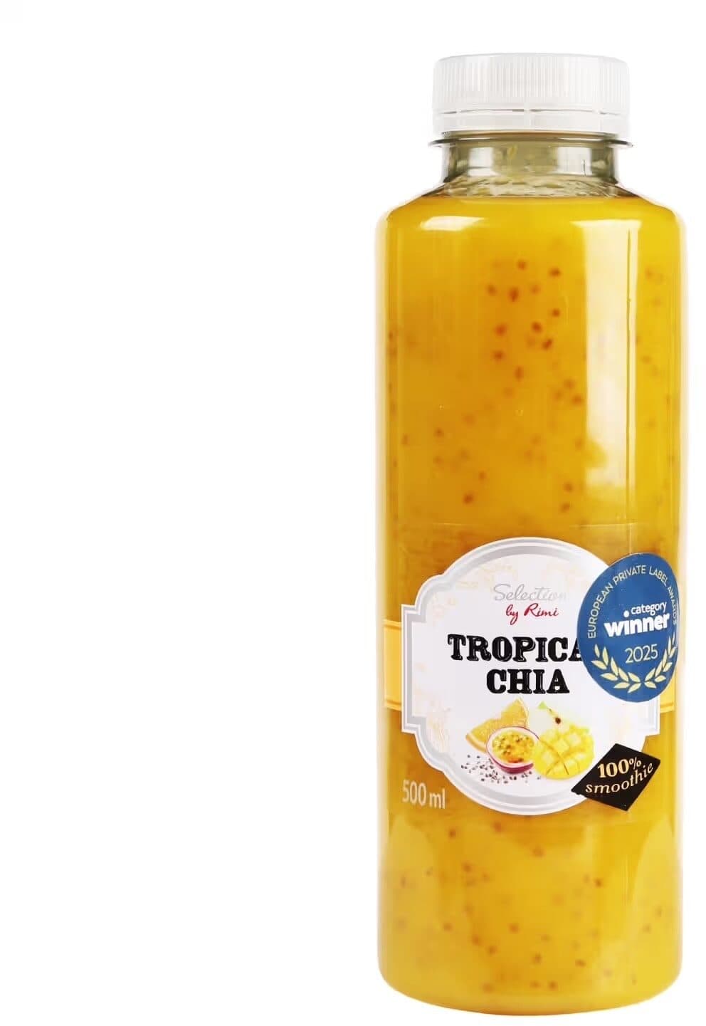 Rimi Tropical Chia smoothie packshot