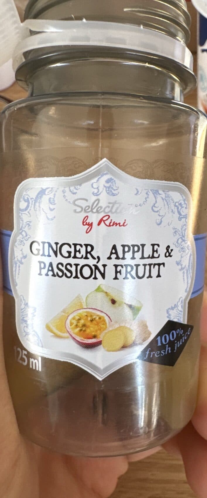 Selection by Rimi Ginger, Apple & Passion Fruit packshot