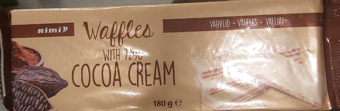 Rimi Waffles With Cocoa Cream packshot