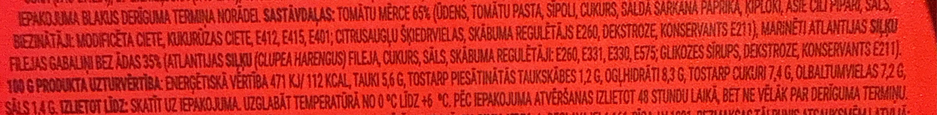 Open Food Facts Marinated Herring Fillet Pieces packshot