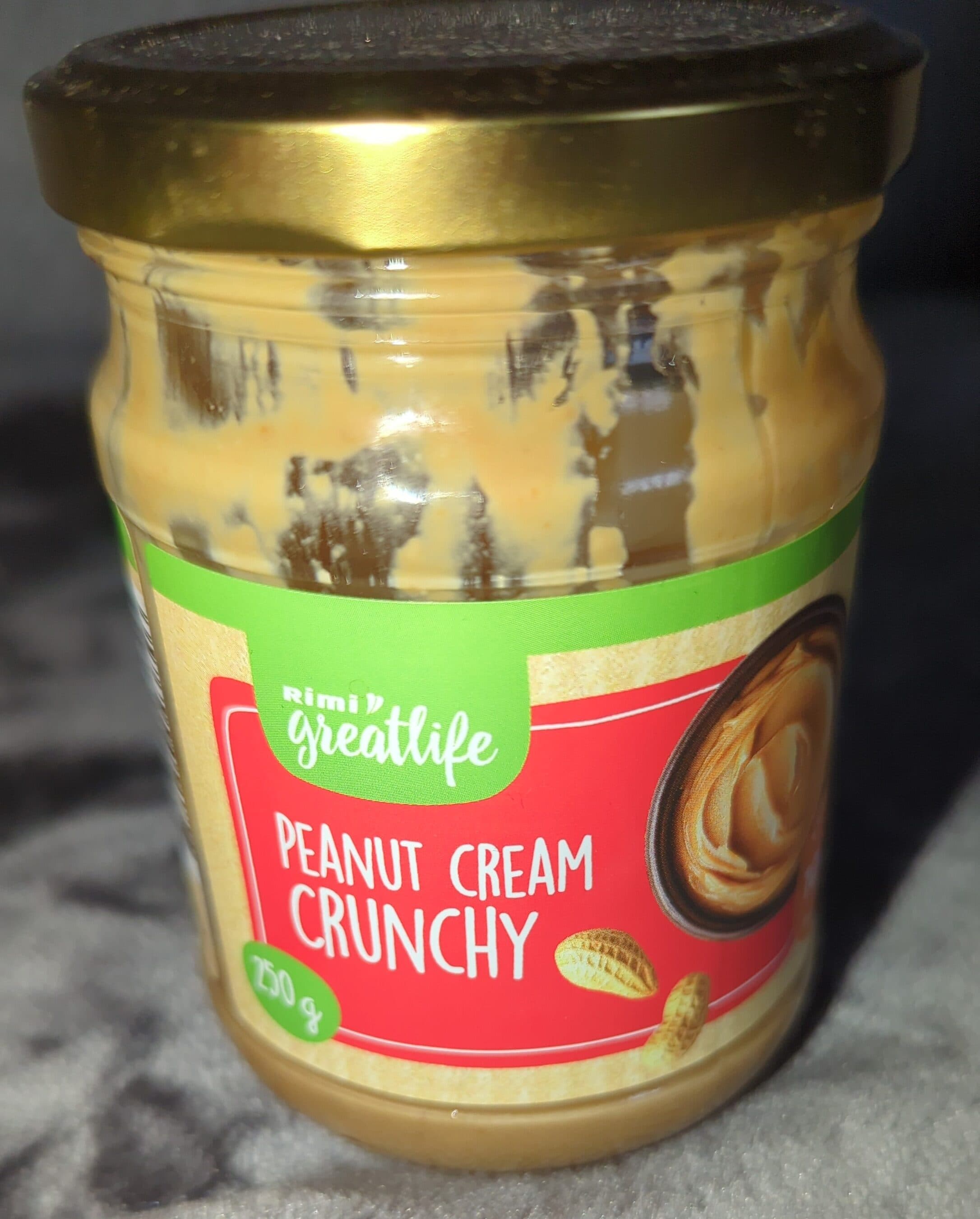 Rimi Peanut cream crunchy packshot
