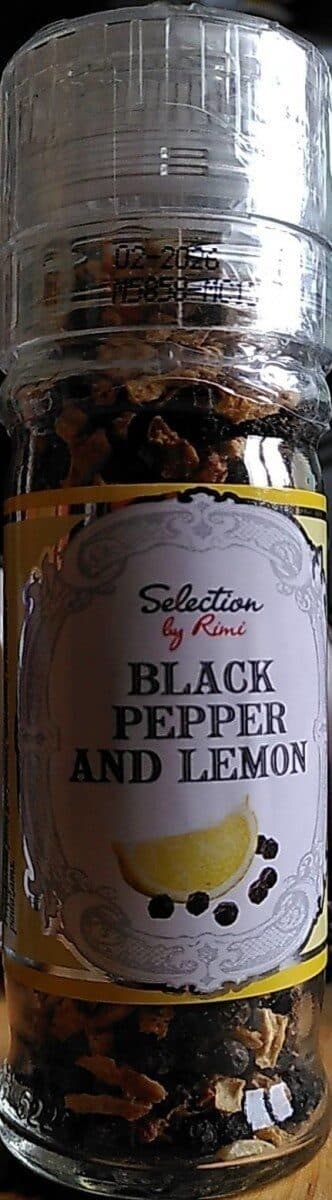 Black Pepper And Lemon packshot