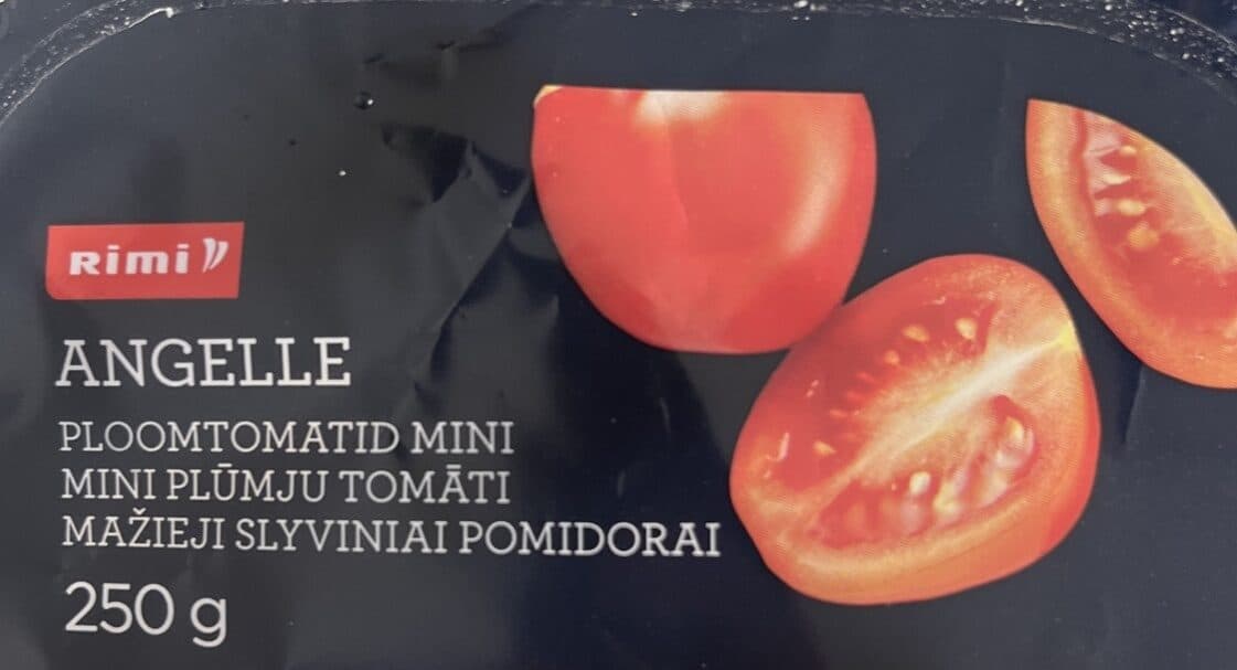 Rimi Mini plum tomatoes packshot