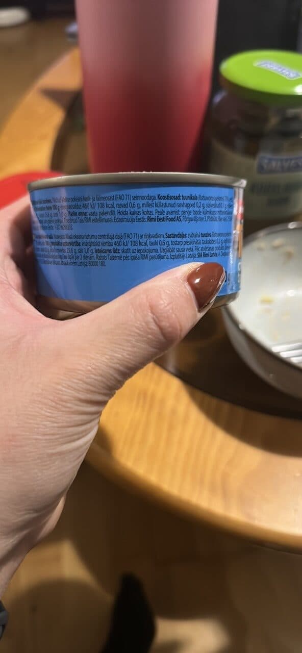 Rimi Tuna chunks in brine packshot