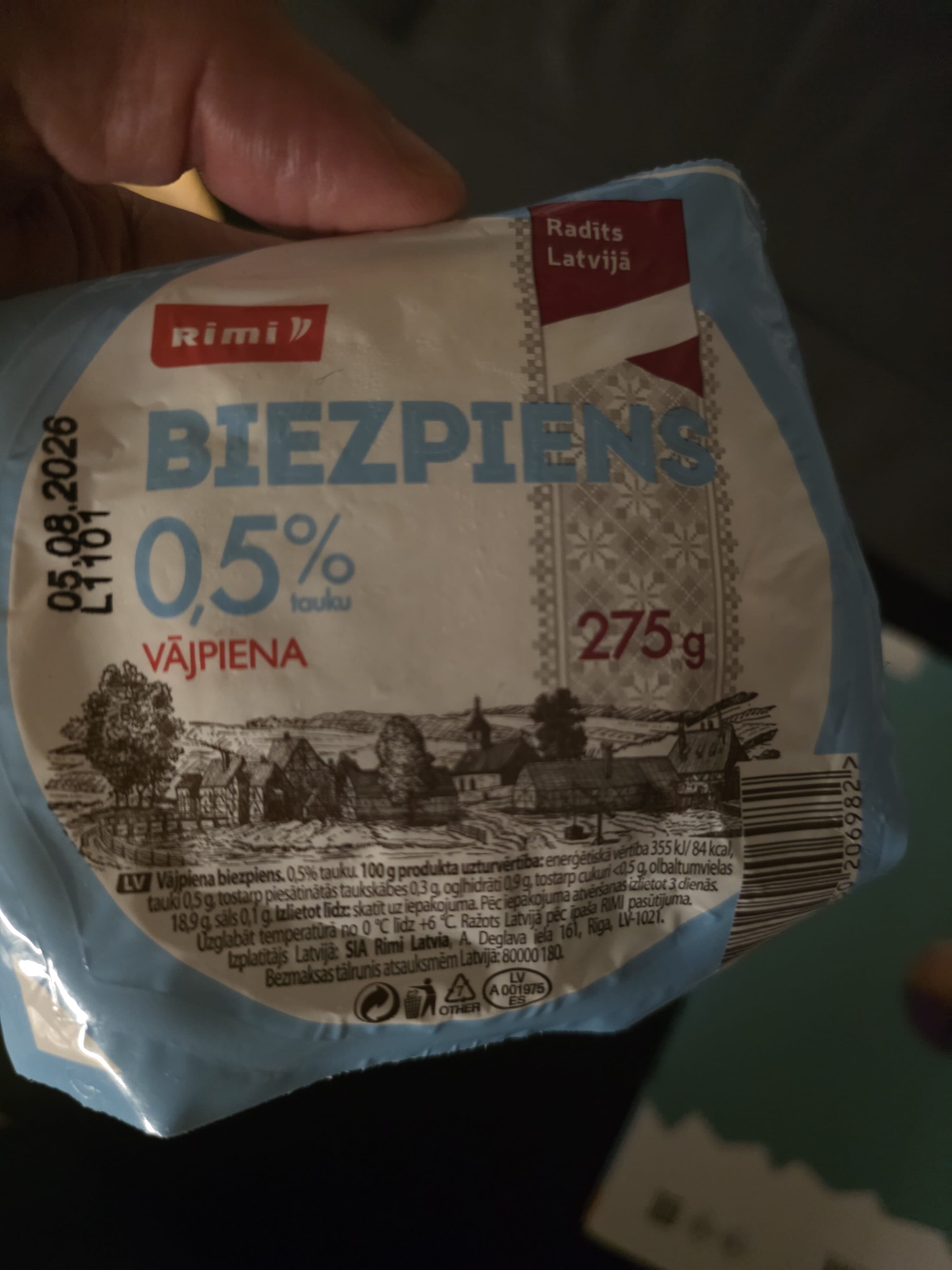 Rimi Biezpiens packshot