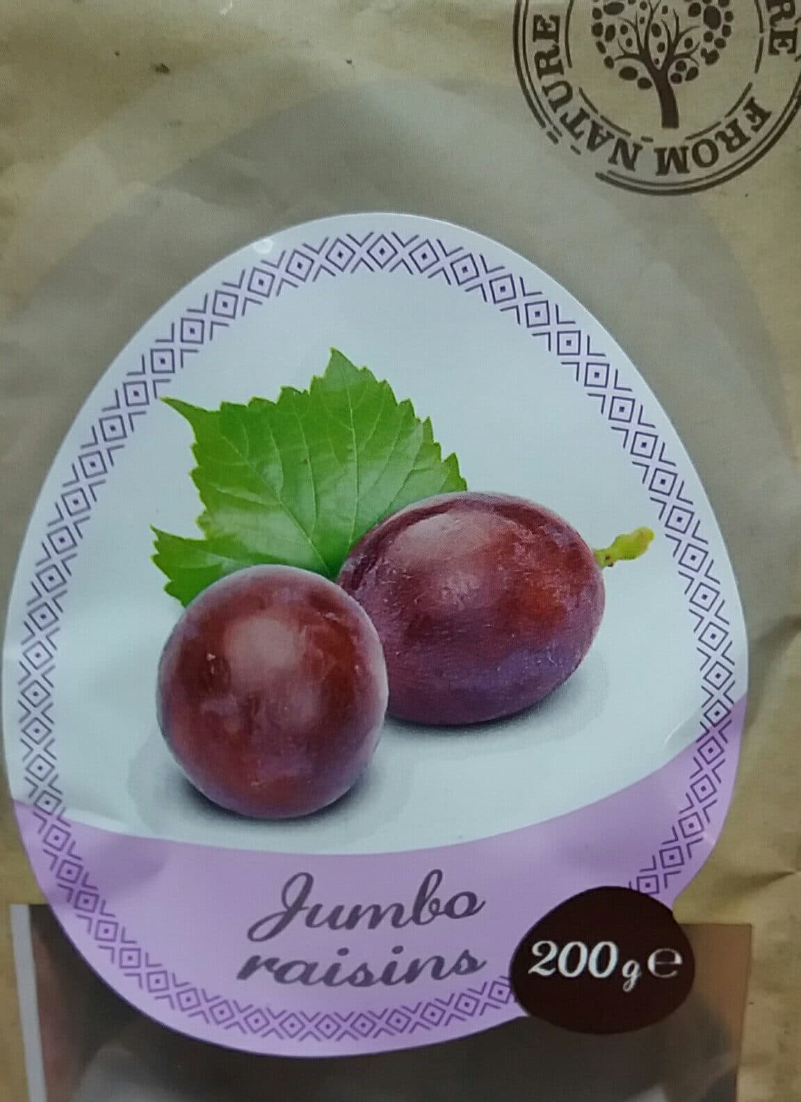 Rimi Rozīnes bez kauliņiem Jumbo packshot