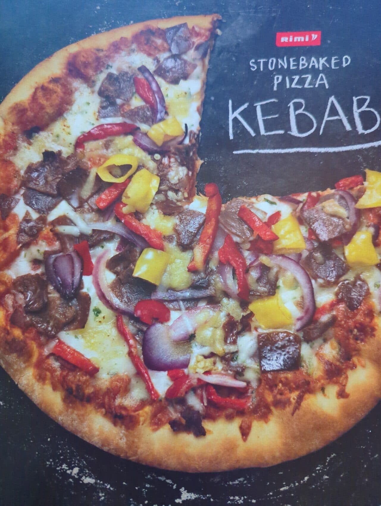 Rimi Stonebaked Kebab Pizza packshot