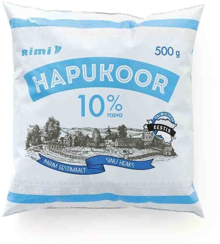 Rimi Hapukoor 10% packshot
