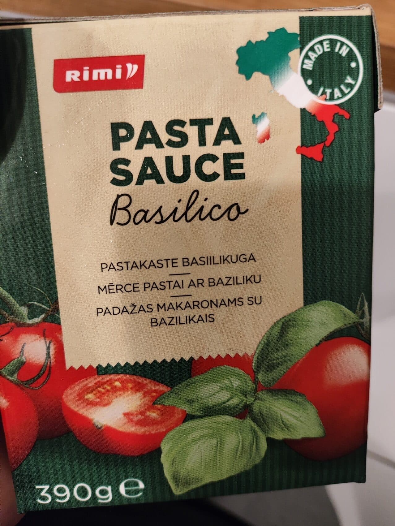 Rimi Pasta Sauce packshot