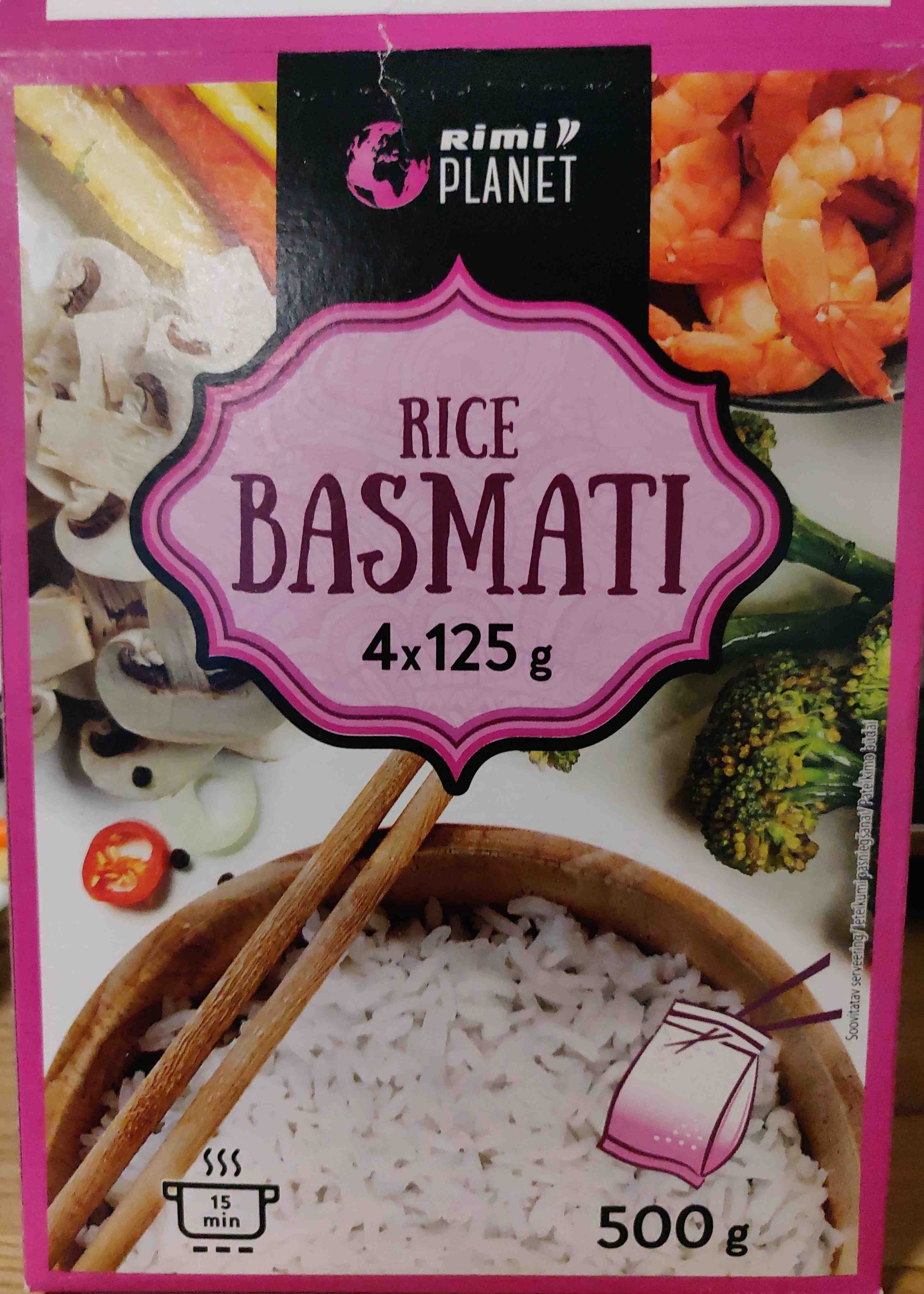 Rimi Planet Basmati rice packshot