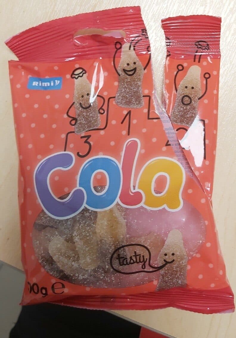 Rimi Eesti Foods AS Sour Cola Gummies packshot