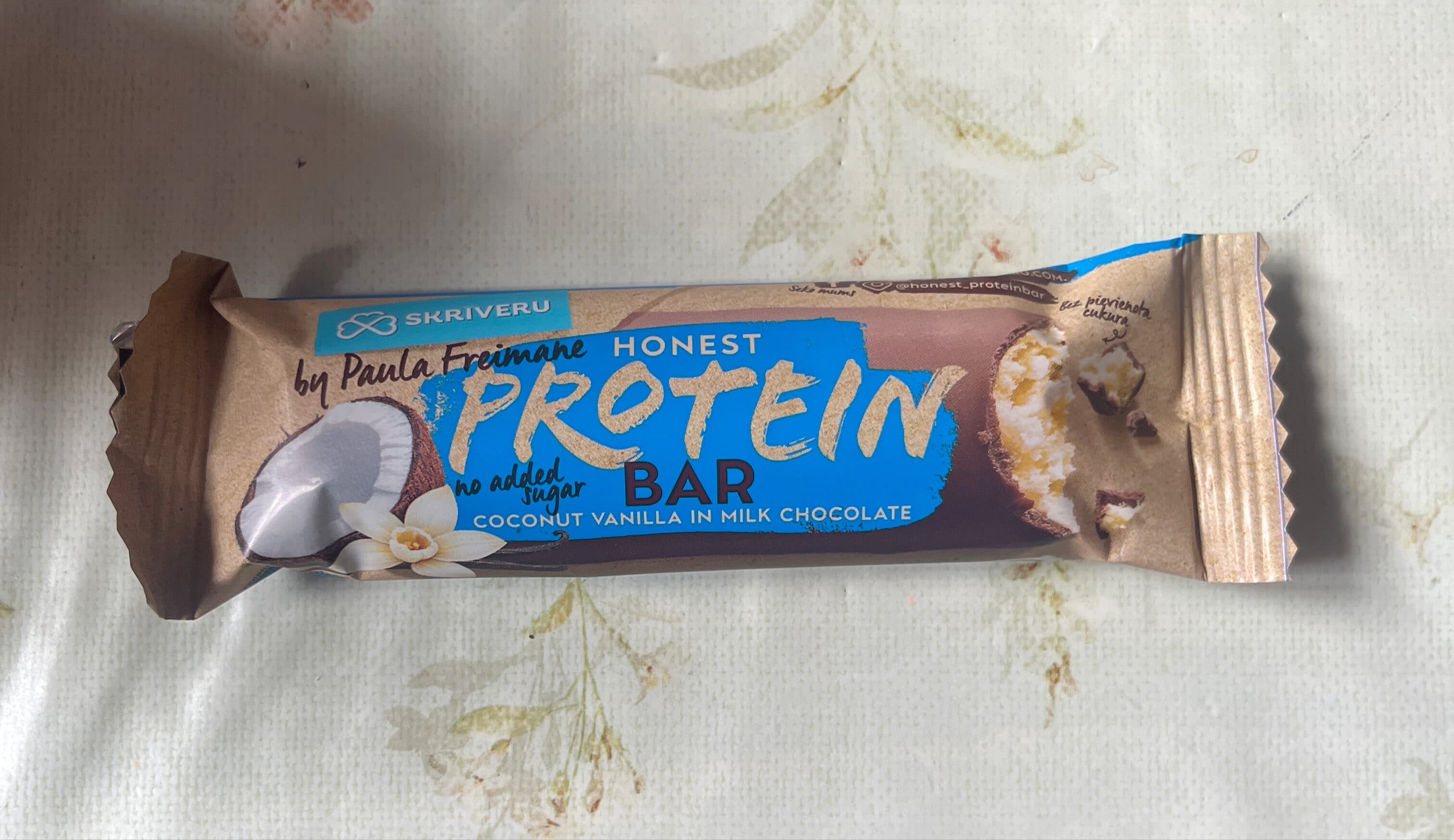 Skrīveru Skrīveru honest protein bar by paula freimane packshot