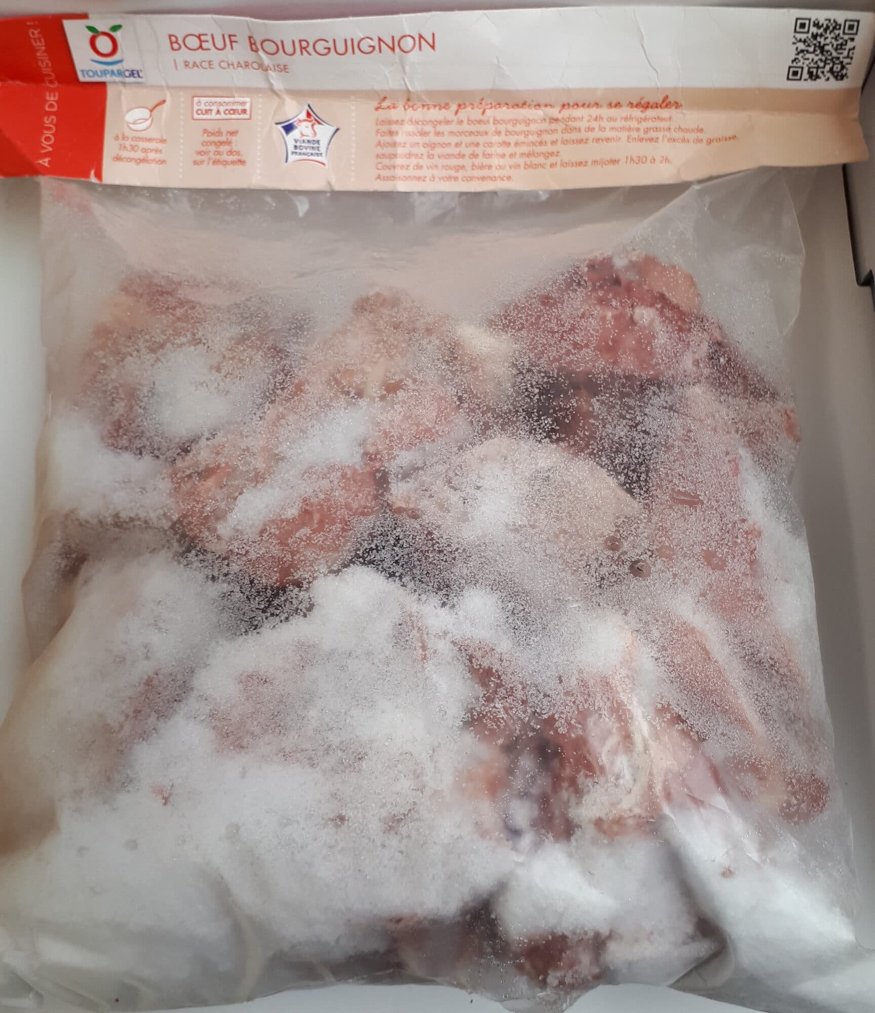 Toupargel Boeuf bourguignon packshot