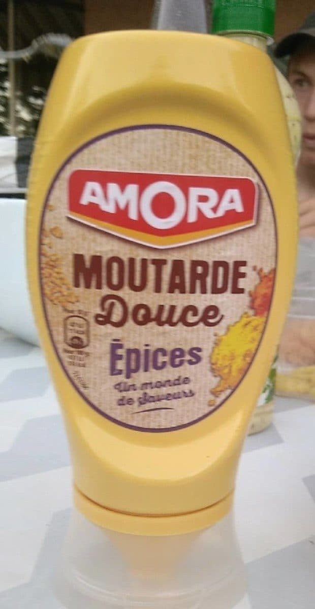 Amora Moutarde douce au epices un monde de saveurs packshot