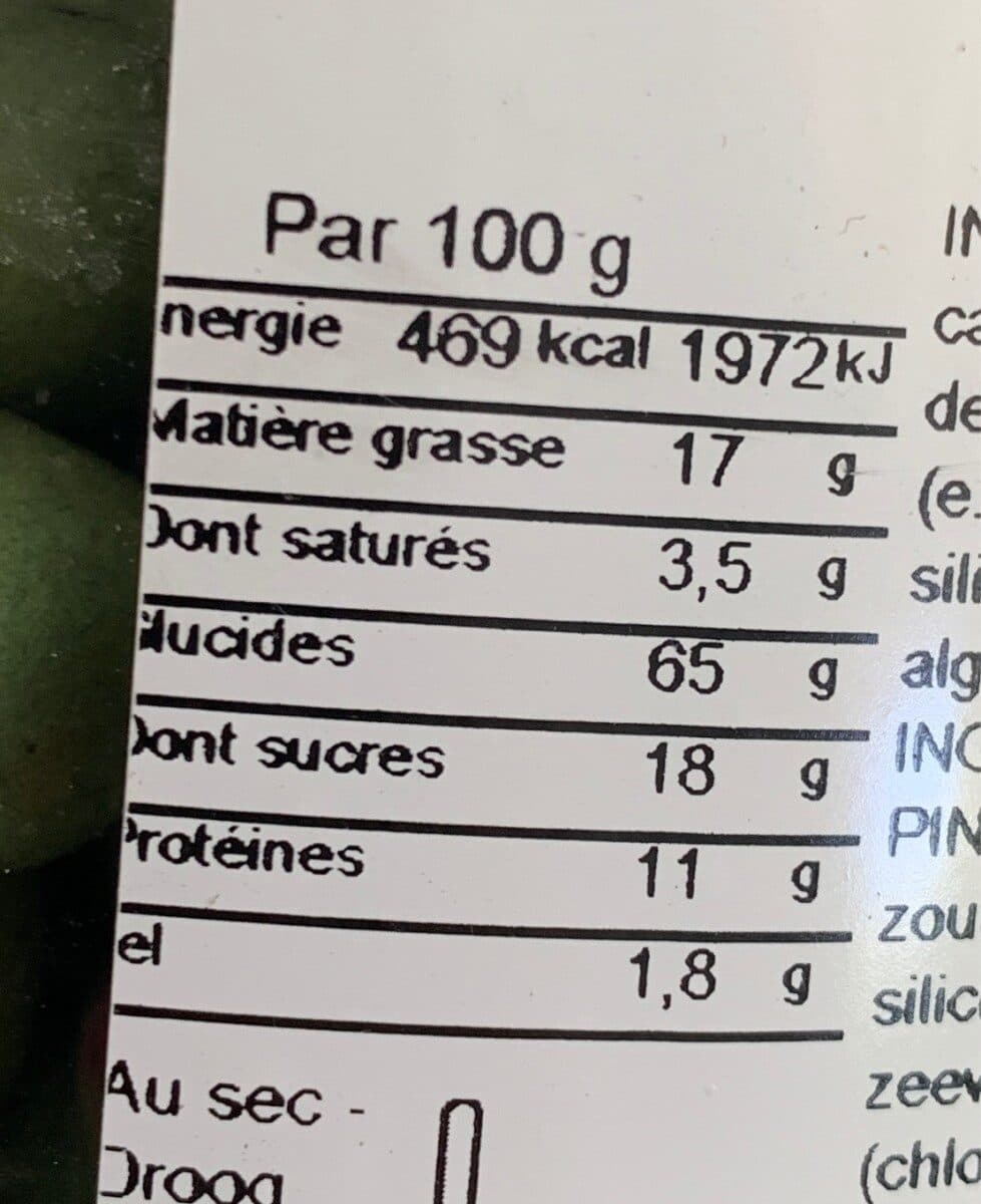 Open Food Facts Wasabi peanuts packshot