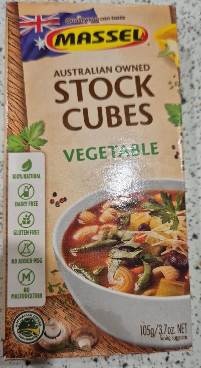 Massel Stock Cubes Vegetable packshot