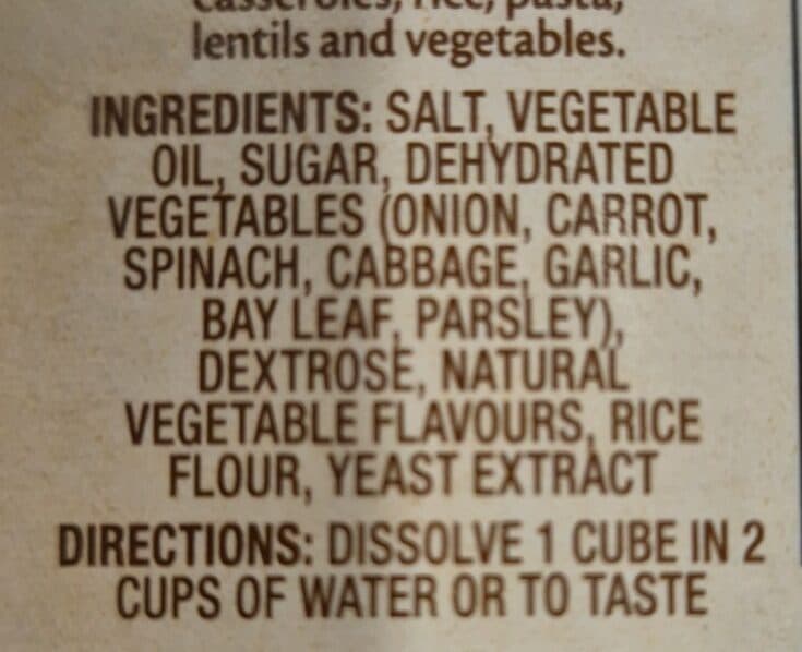 Massel Stock Cubes Vegetable packshot