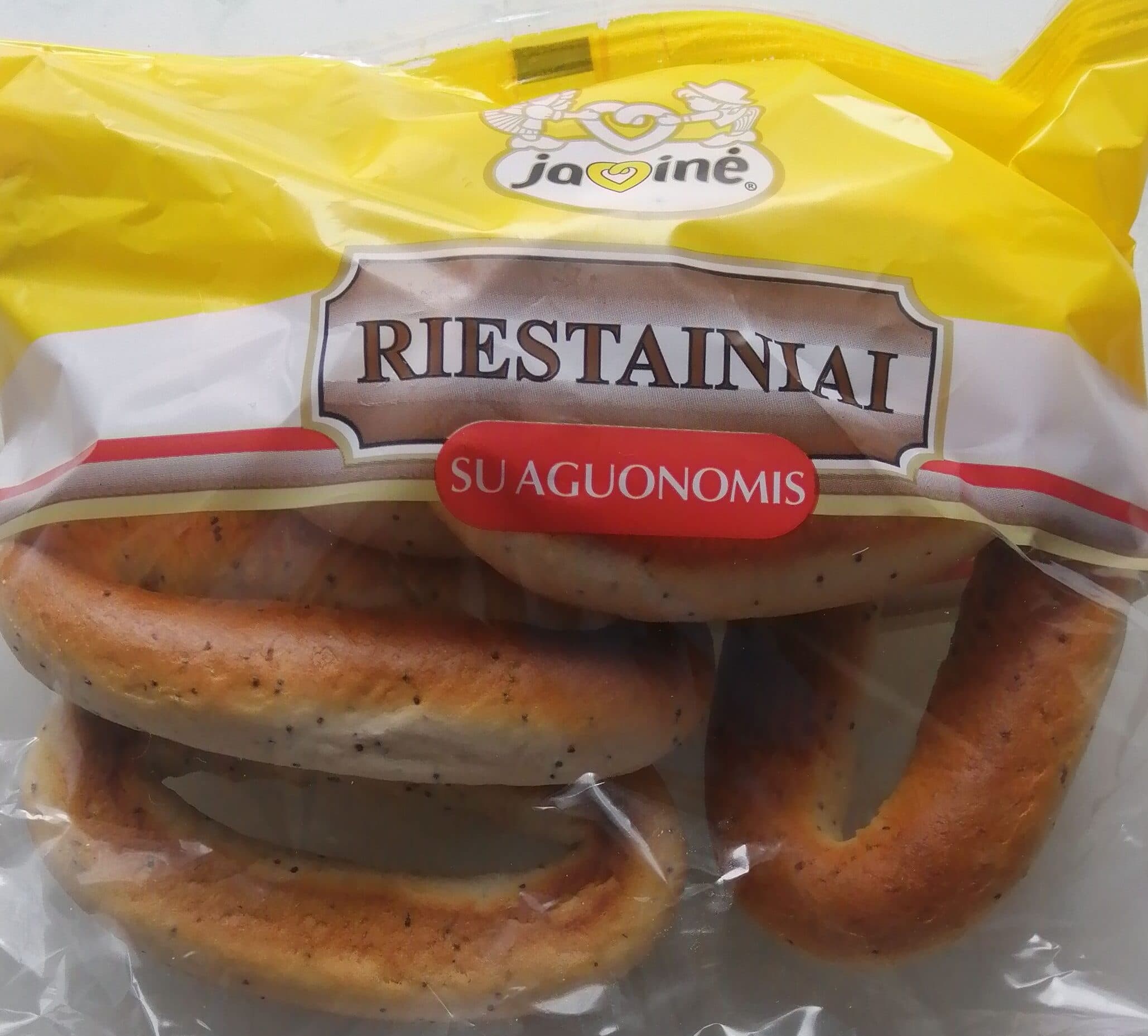 Javinė riestainiai su aguonom packshot