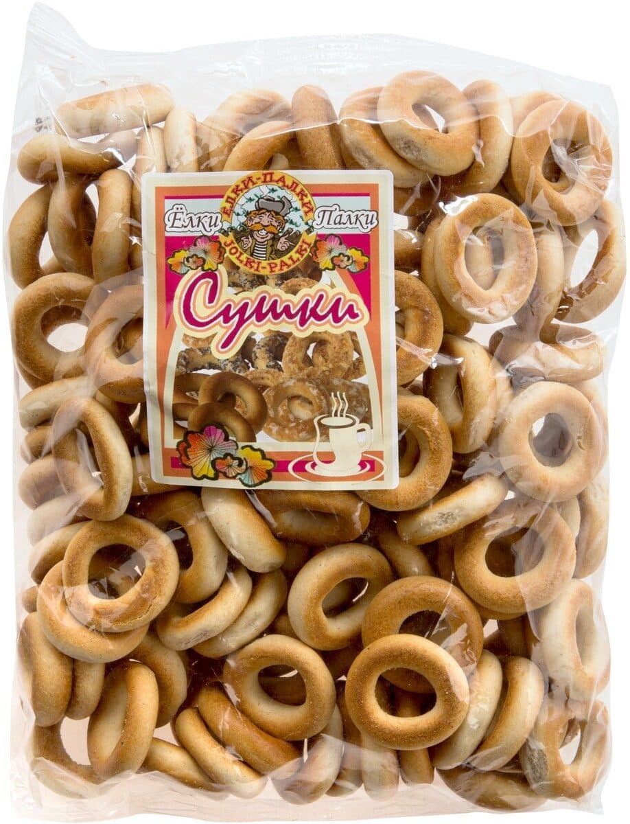 ELKI PALKI Mini wheat bagels vanilla flavour packshot
