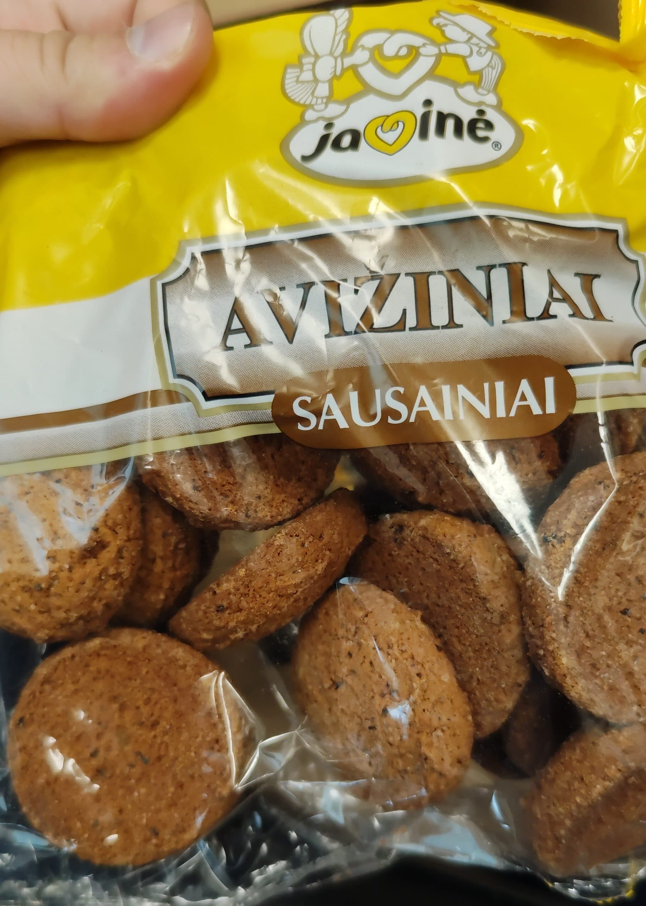 Javinė Avižiniai sausainiai packshot