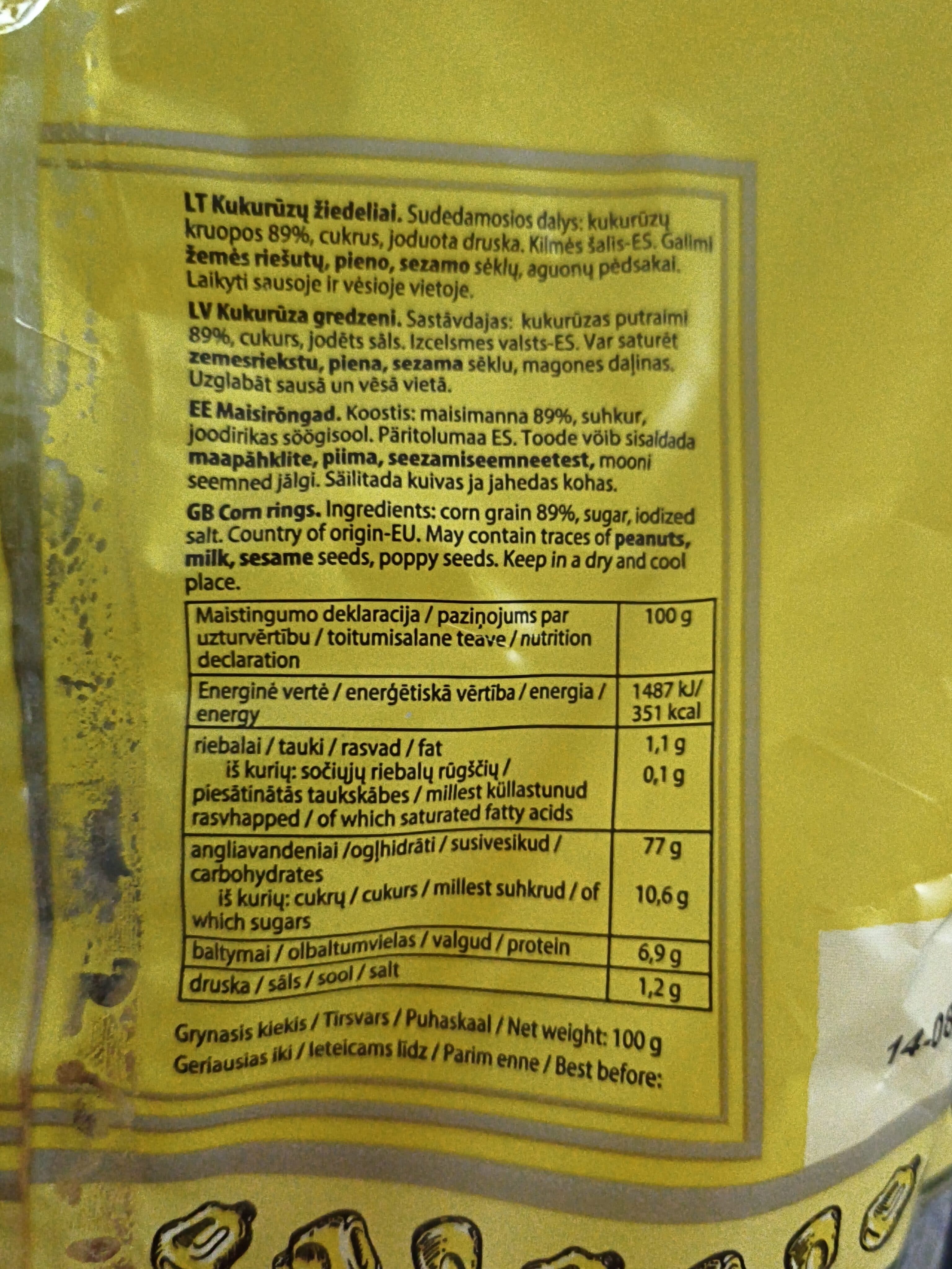 Javinė javinė packshot