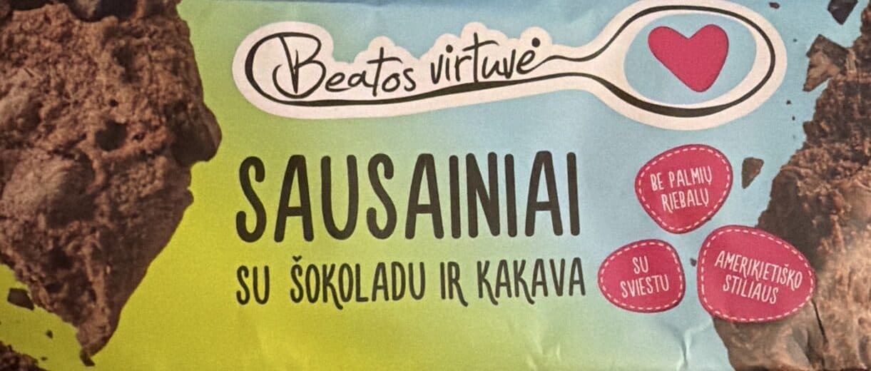 Beatos Virtuvė Sausainiai Su Šokoladu Ir Kakava packshot