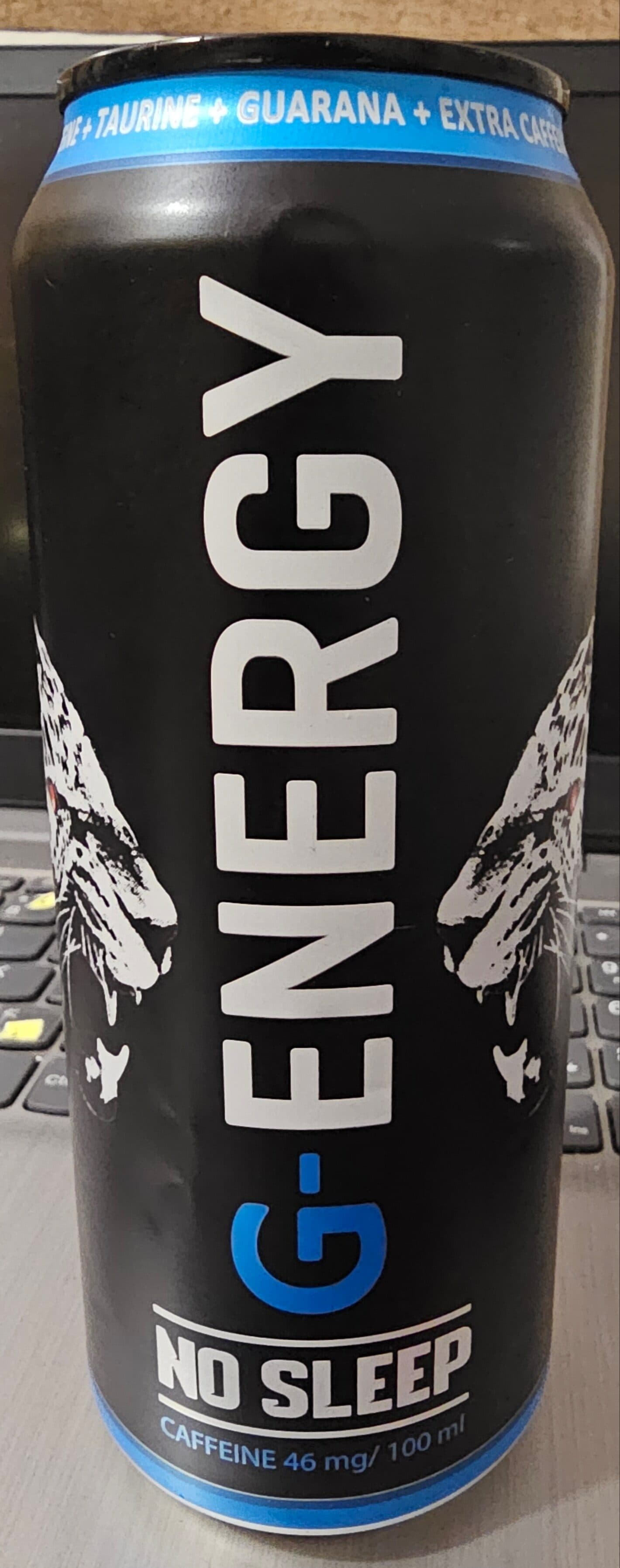 Kauen craft [G-Energy - No Sleep] Carbonated energy drink packshot