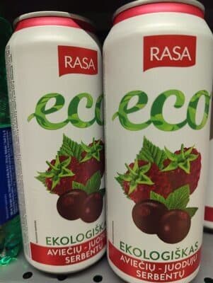 eco rasberry-blackcurrant flavour packshot