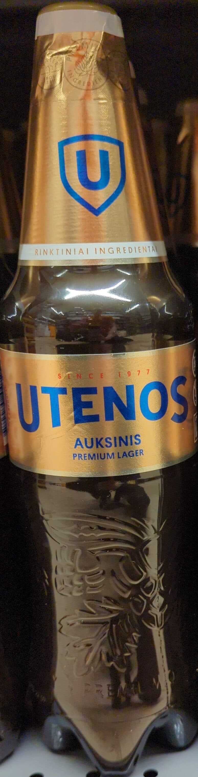 Utenos Utenos auksinis packshot