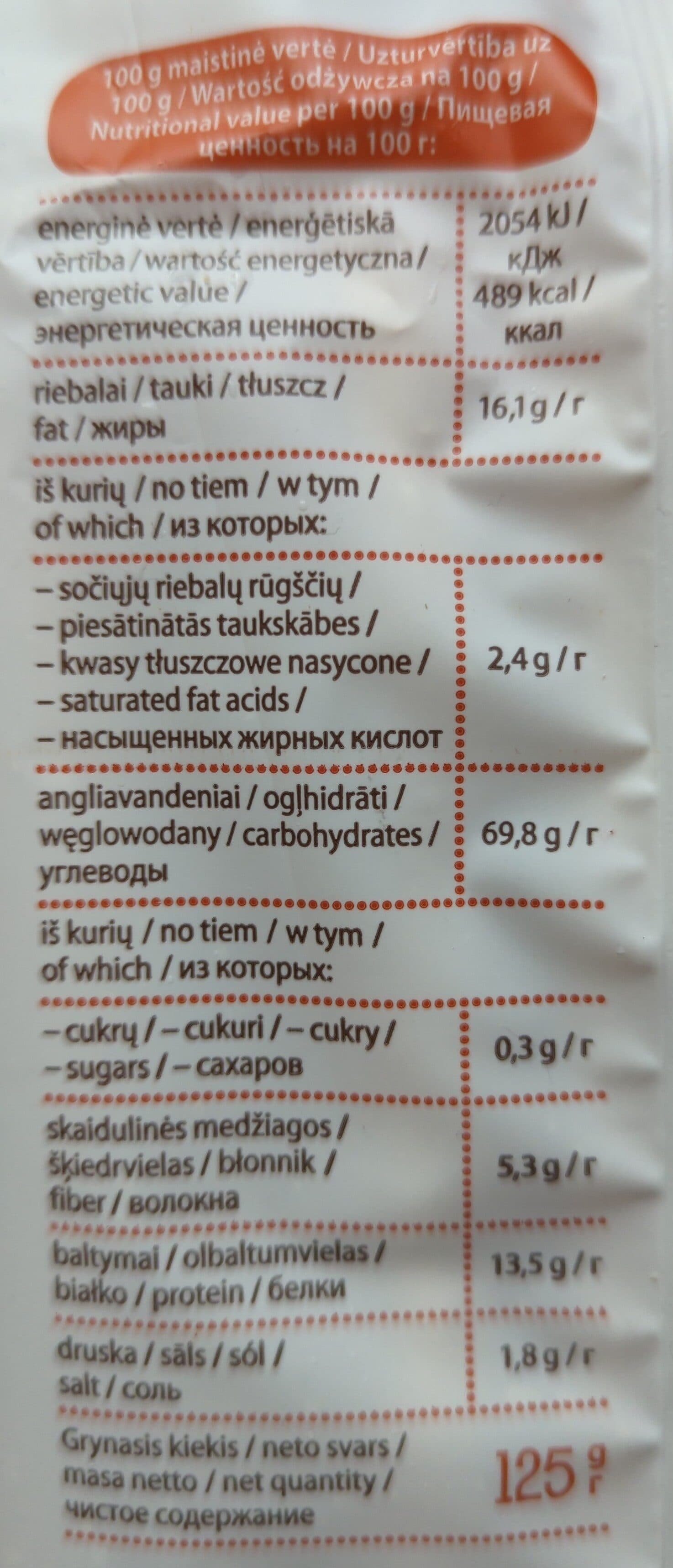 Grissini Duonos lazdelės su sezamais packshot