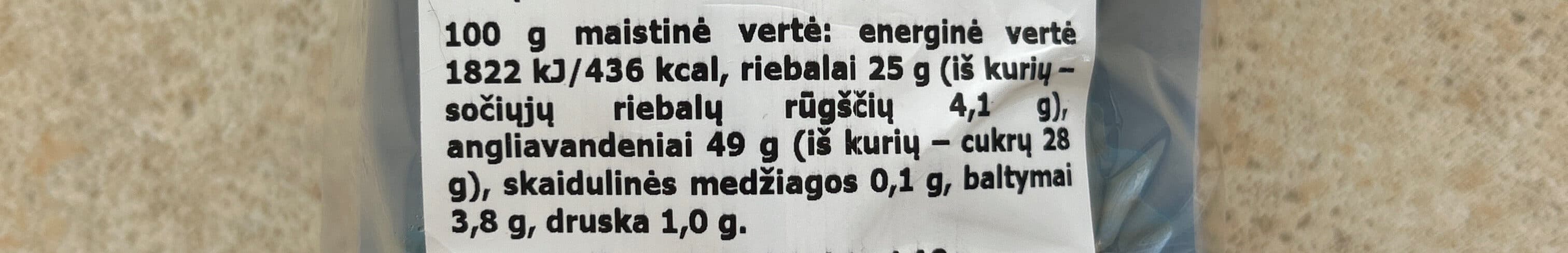 Biržų duona Be gliuteno keksiukai packshot