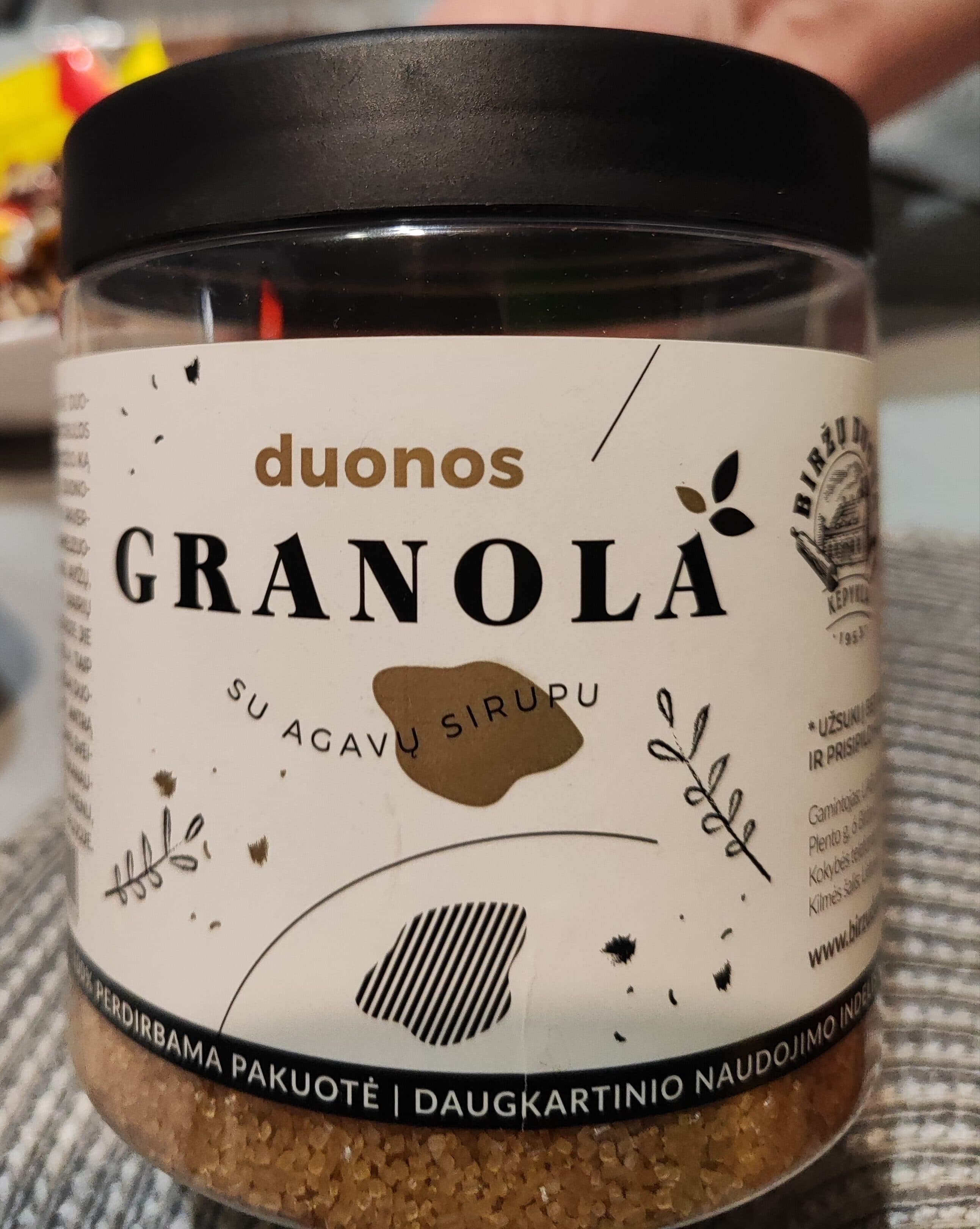 Biržų Duona Granola packshot