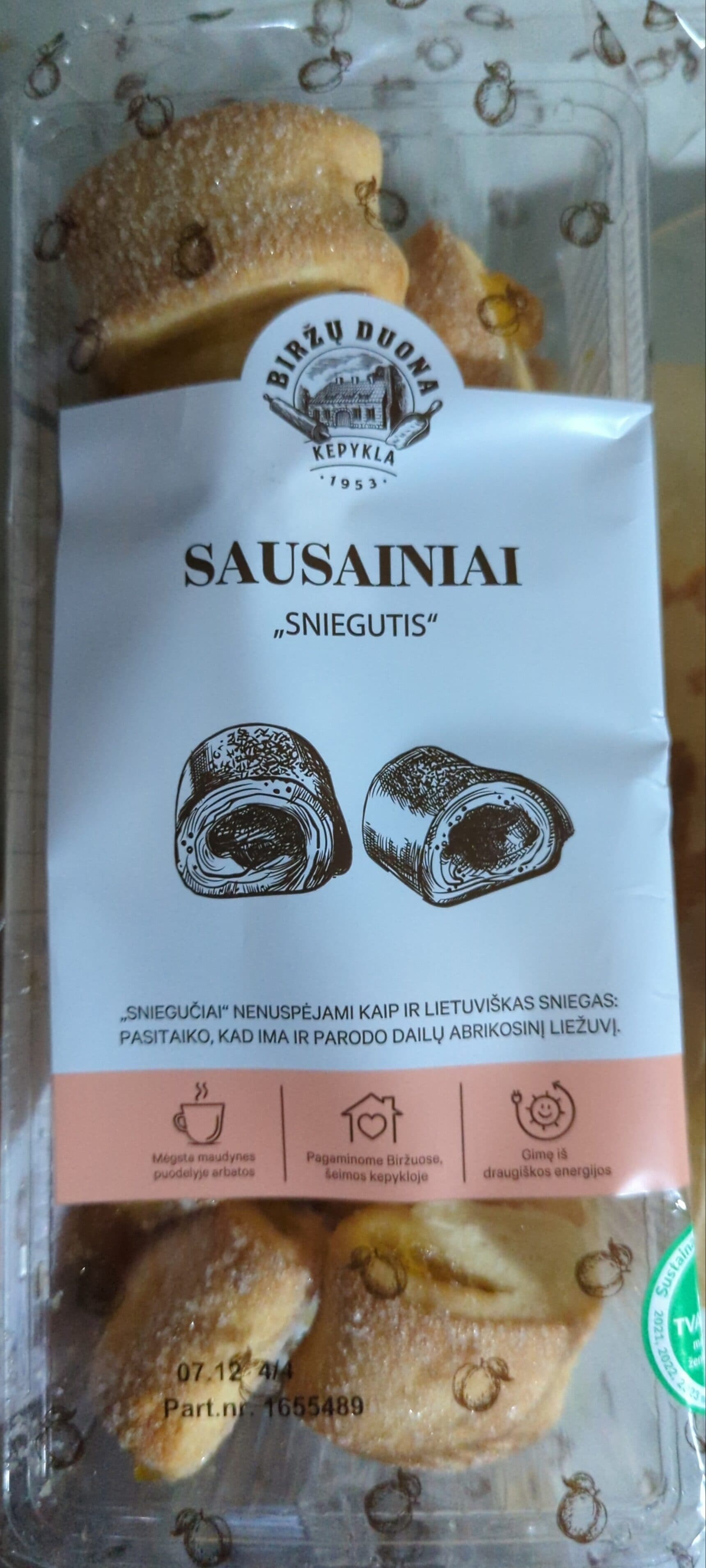 Biržų Duona Saus. Sniegutis packshot