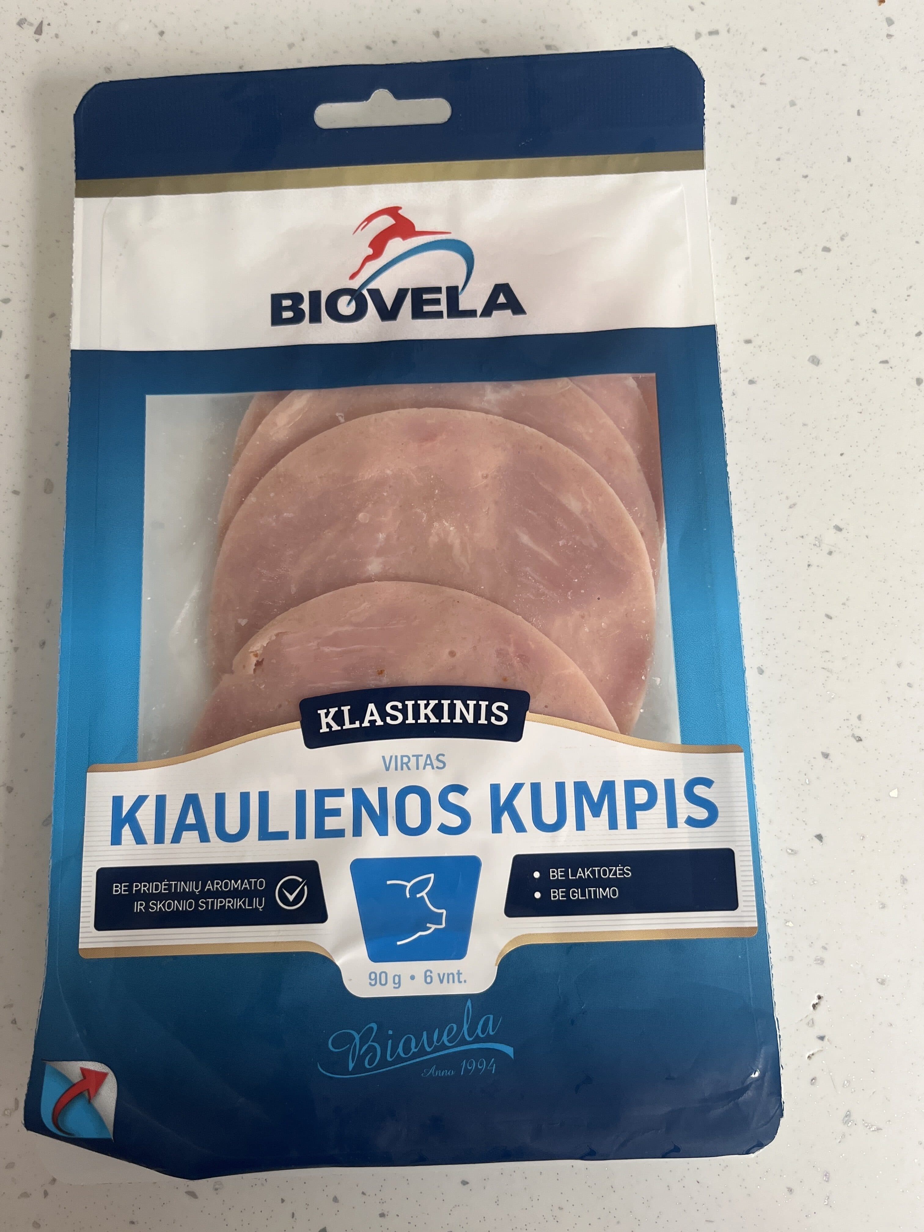 Biovela Virtas Kiaulienos Kumpis "Klasikinis" packshot