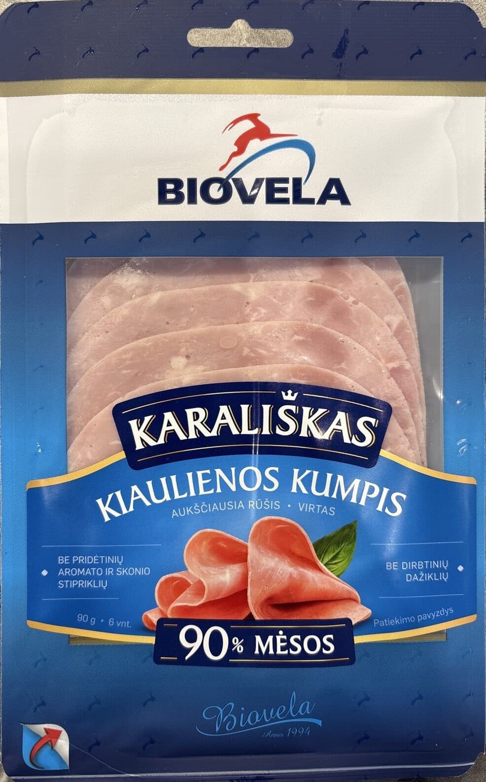 Biovela Kiaulienos Kumpis "Karališkas" packshot