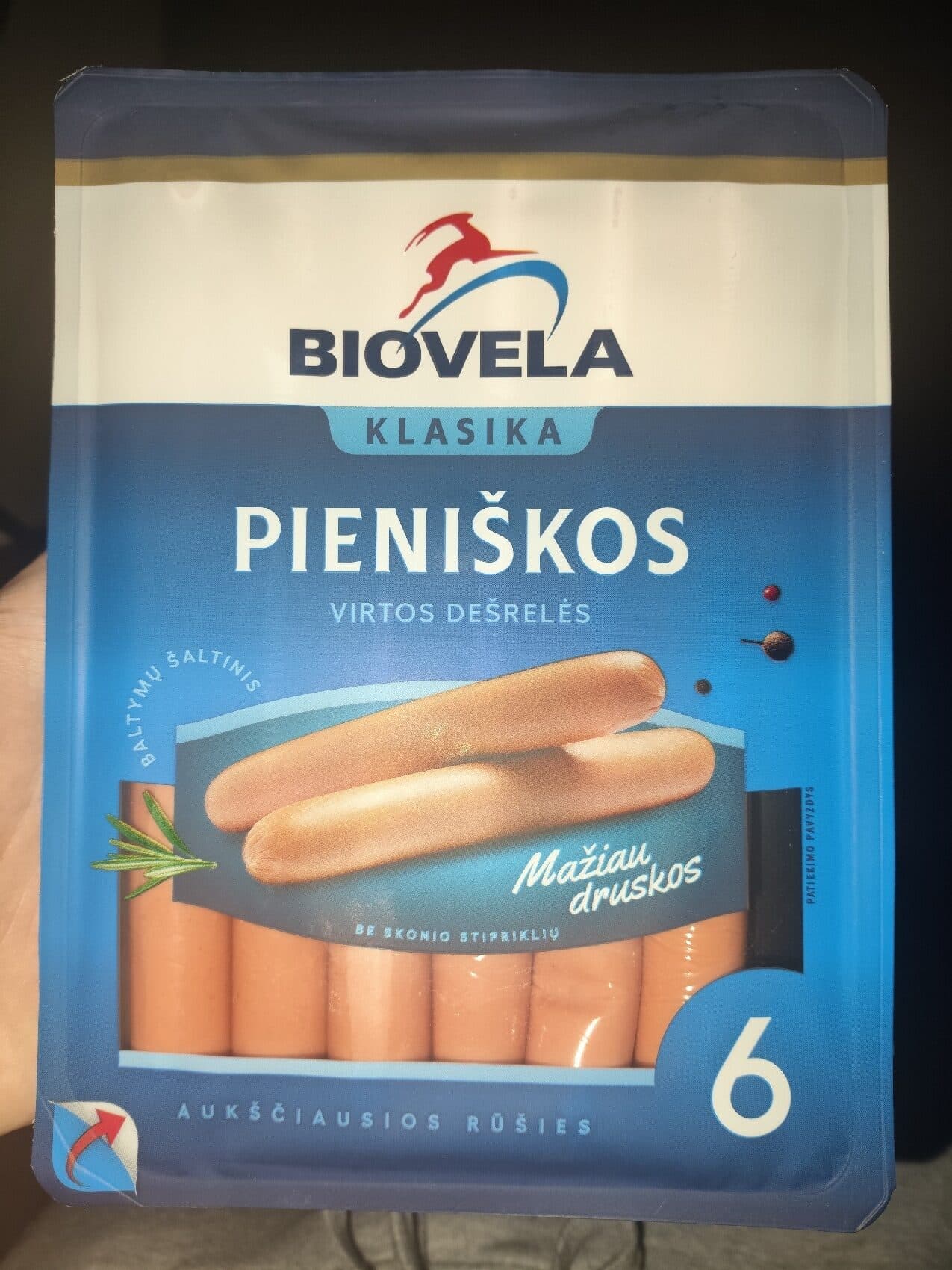 Biovela pieniskos desreles packshot