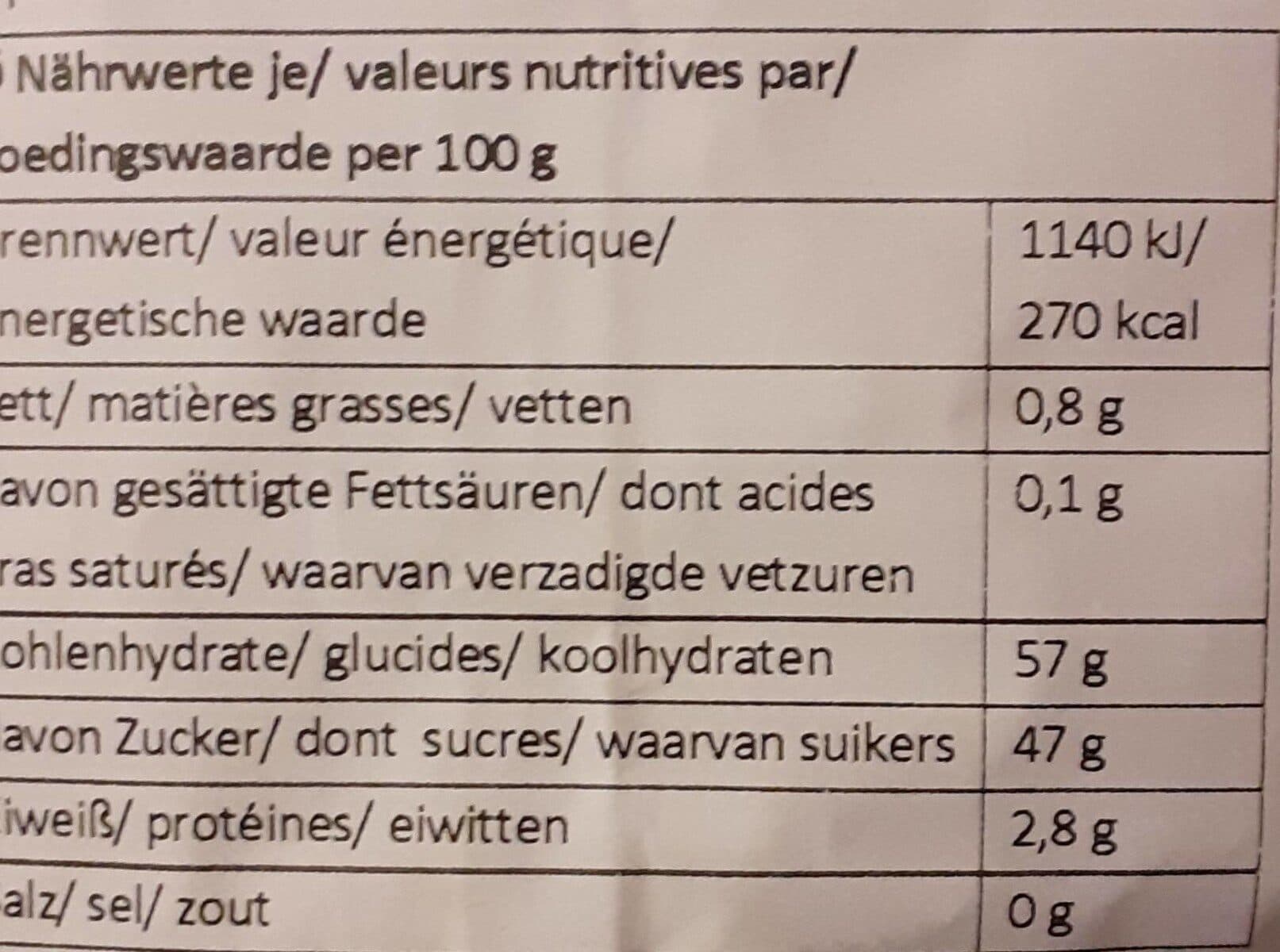 Open Food Facts Mischobst gemischt packshot