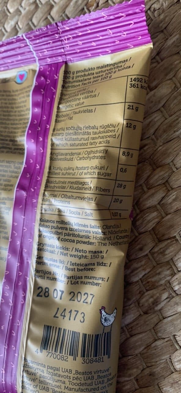 Beatos virtuvė Kakava packshot