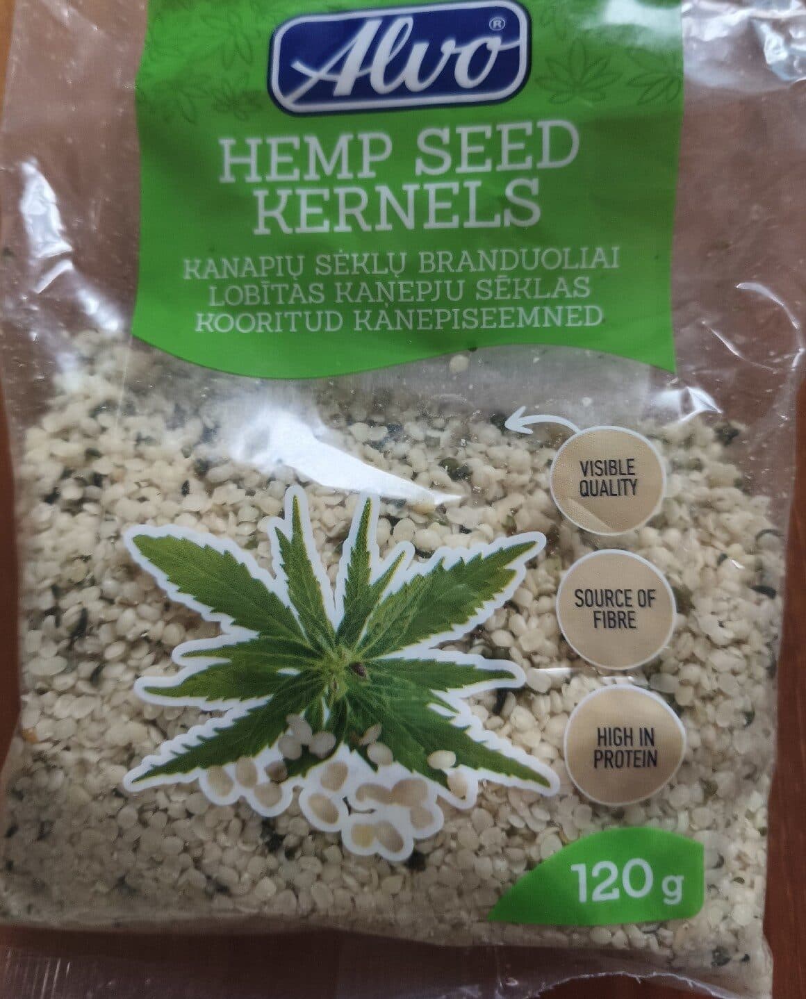 Alvo Hemp Seed Kernels packshot