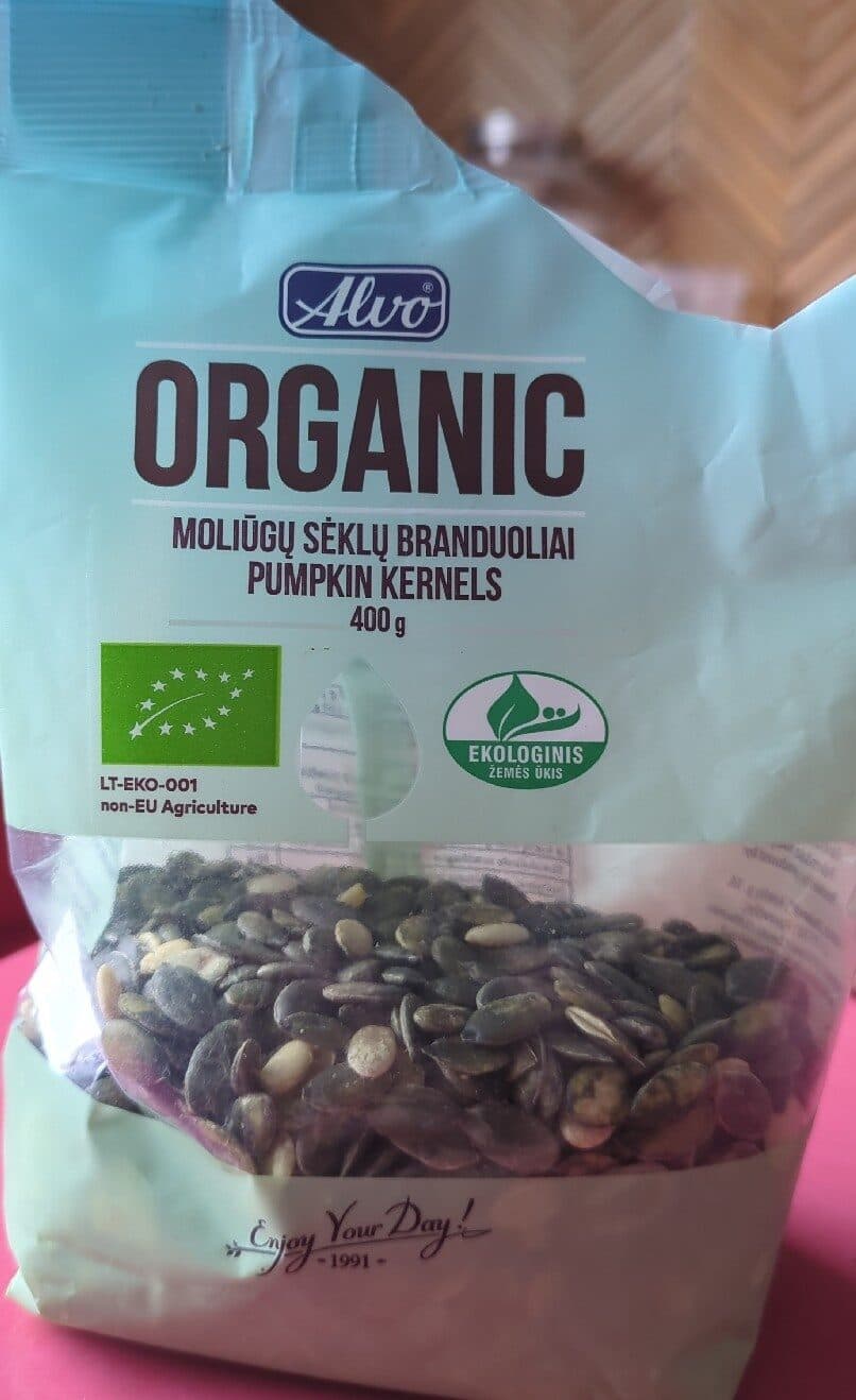 Alvo Eko moliugu seklu brand. ALVO packshot