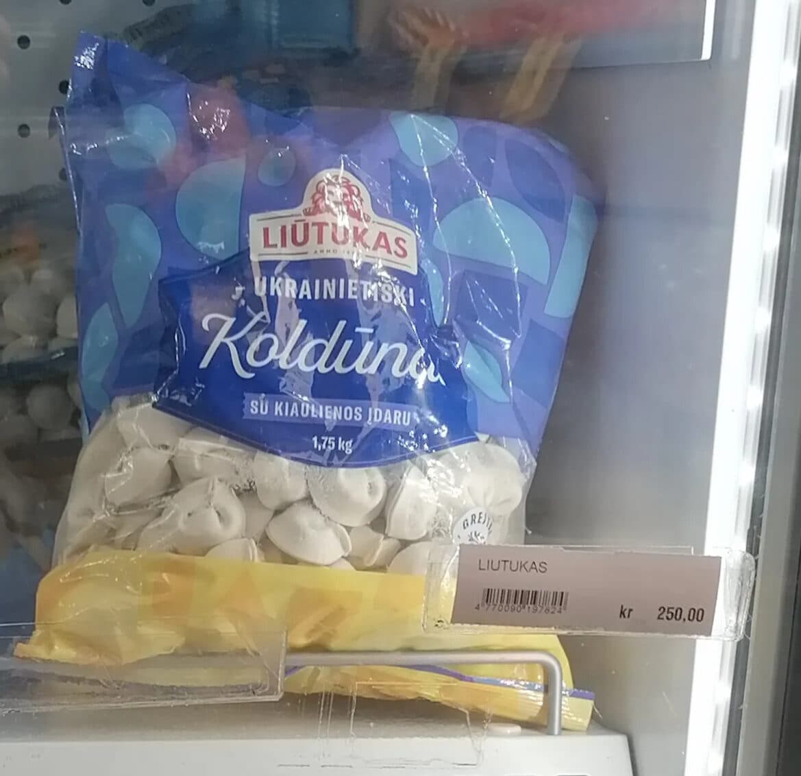 Open Food Facts Liutukas packshot