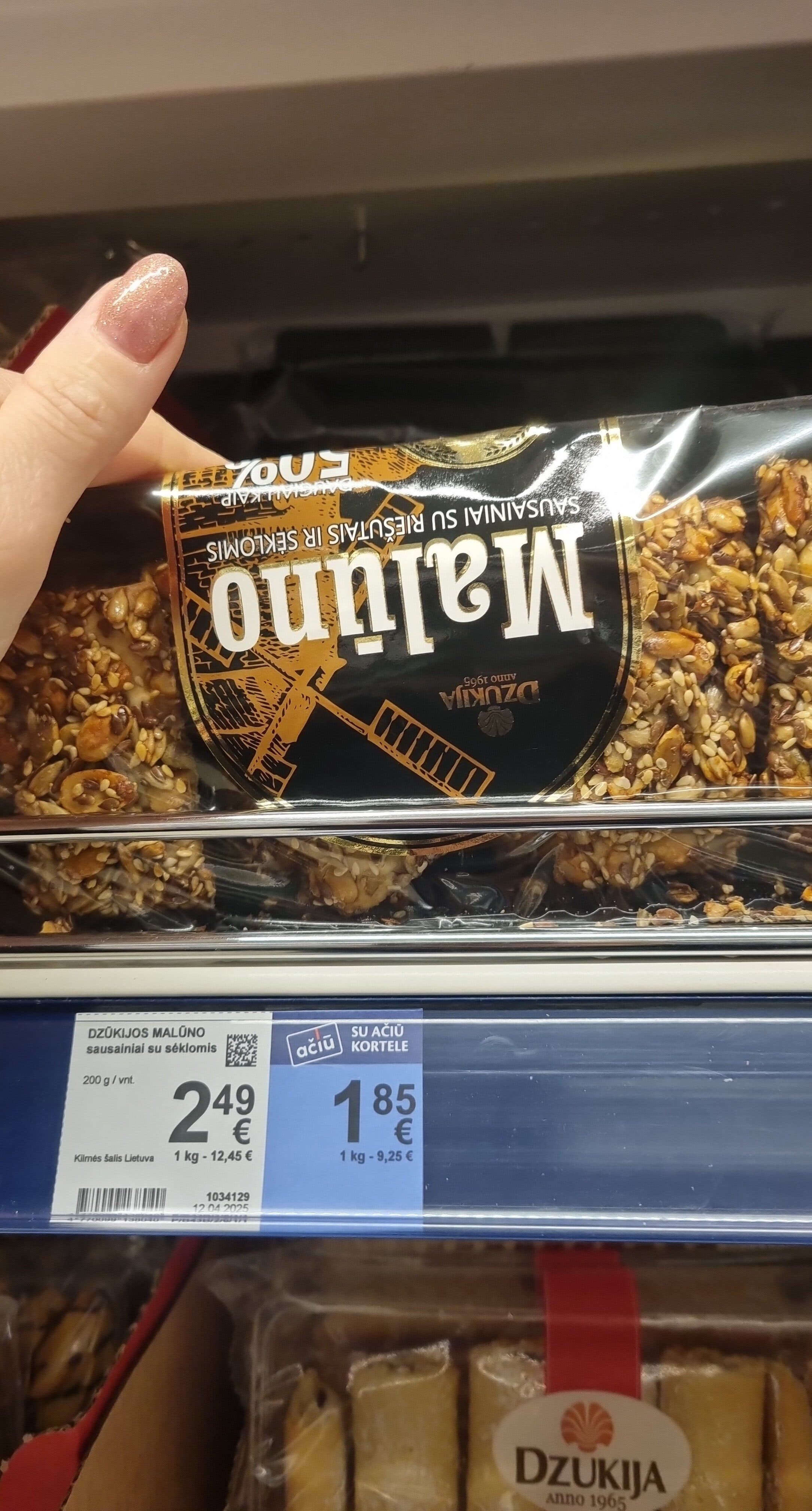 Dzūkija Malūno Sausainiai packshot