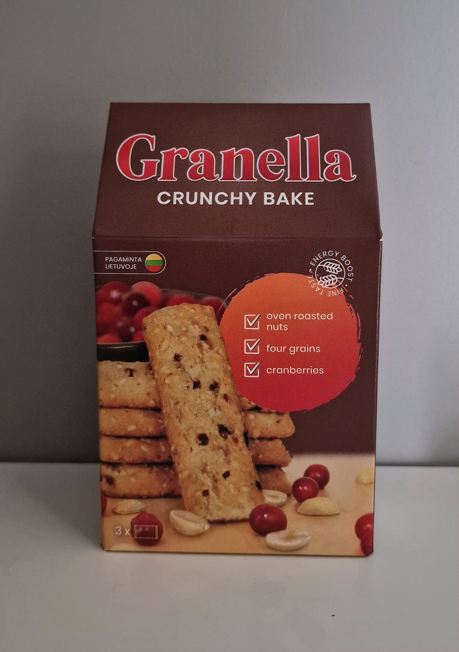 Granella Bisquits with Nuts and Cranberries packshot