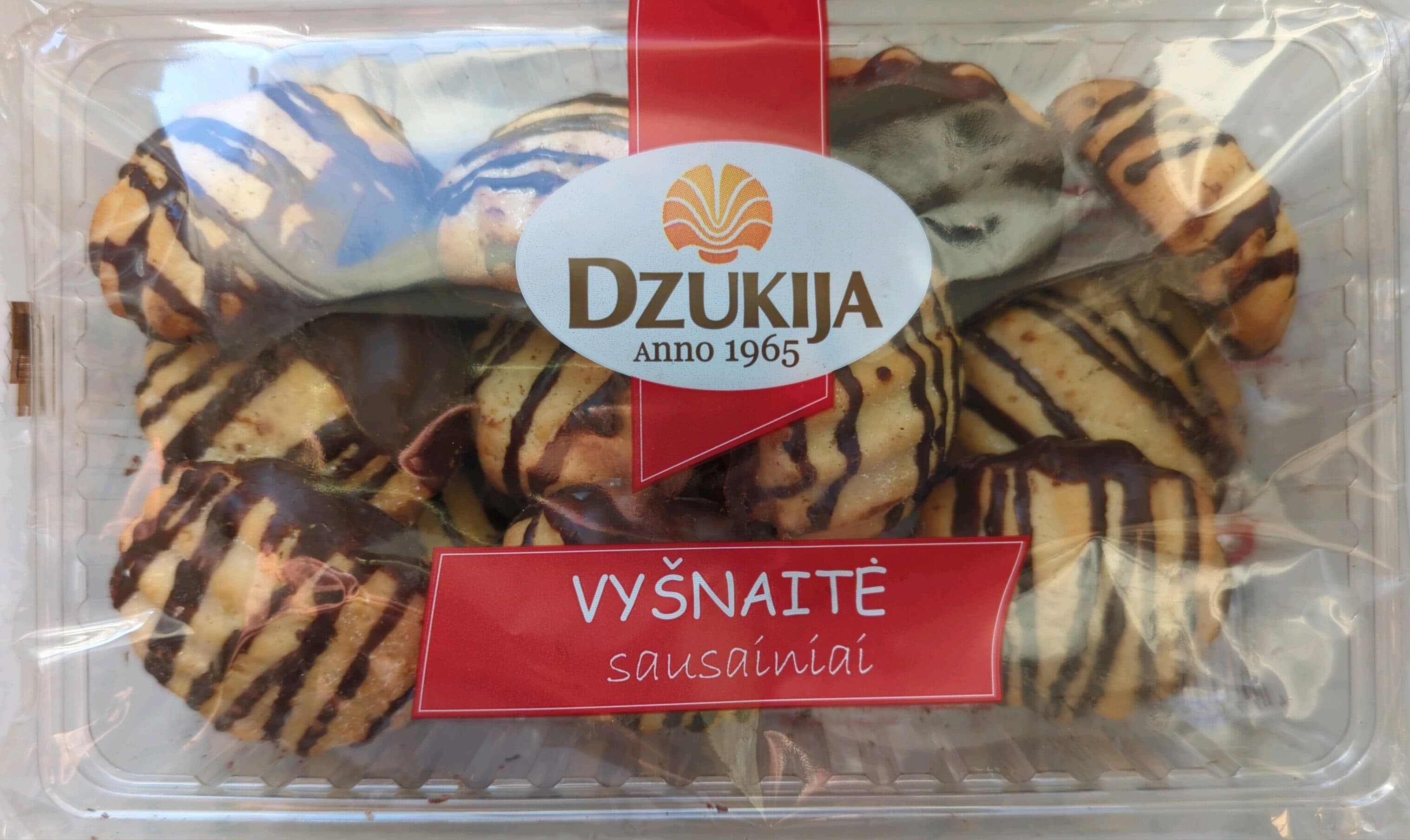 Dzūkija Sausainiai Vyšnaitė packshot